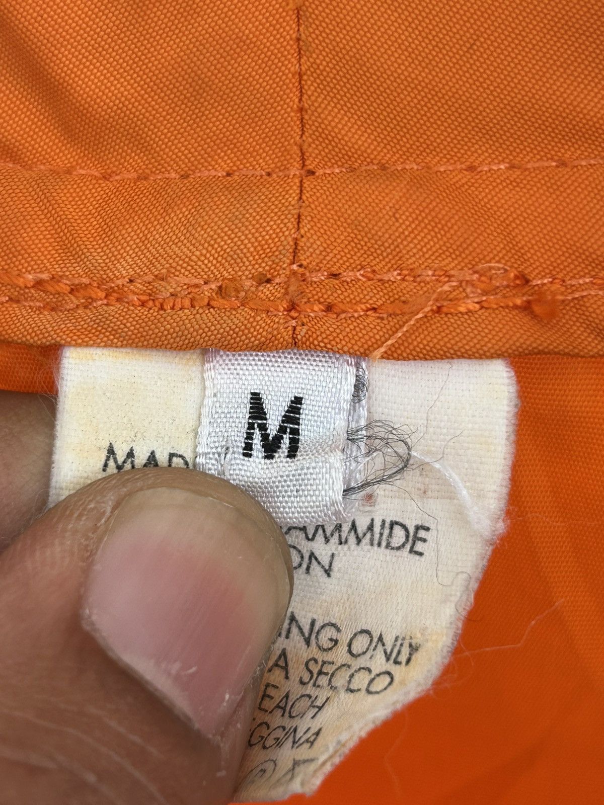 Dirk Bikkembergs Bikkembergs Vintage Anorak Orange Jacket Size US L / EU 52-54 / 3 - 7 Thumbnail