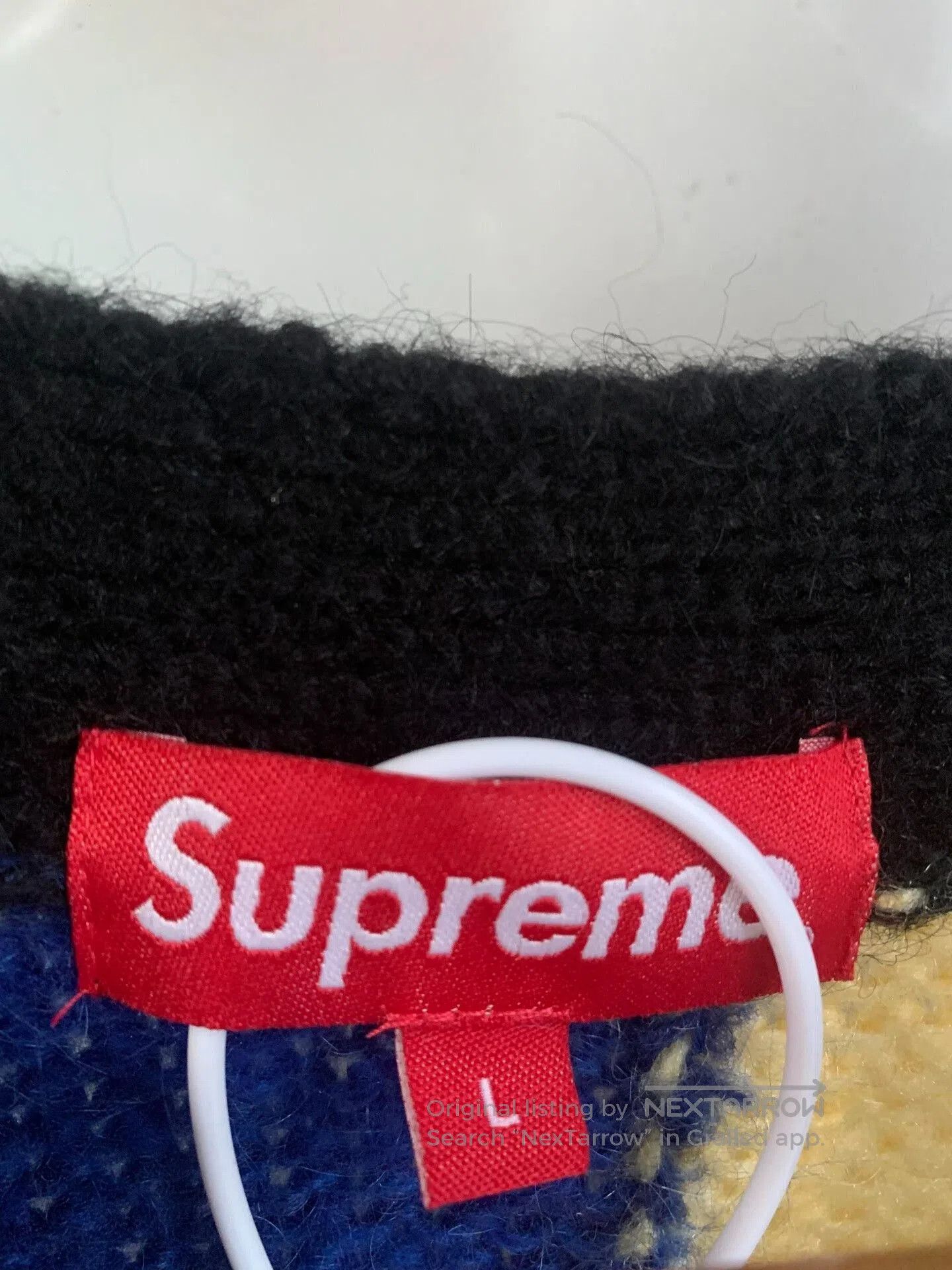 Supreme Supreme SS19 Patchwork Mohair Cardigan. Size US L / EU 52-54 / 3 - 2 Thumbnail