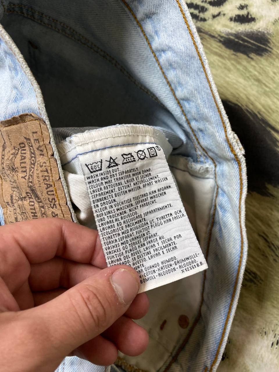 Levi's lEVIS 630 BAGGY FLARE Y2K FADED VINTAGE JEANS PANTS Size US 36 / EU 52 - 2 Thumbnail