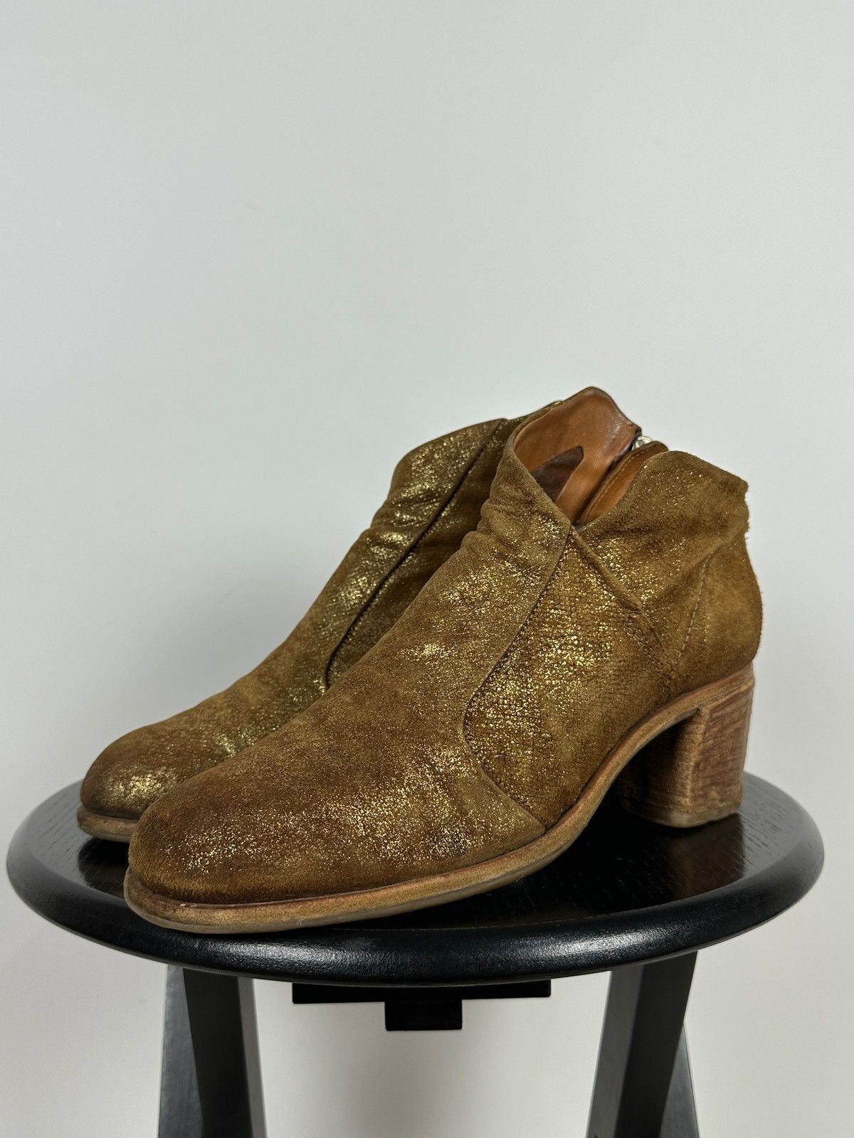 A.S.98 A.S.98. Airstep Leather Biker Ankle Boots Size US 11 / IT 41 - 10 Thumbnail