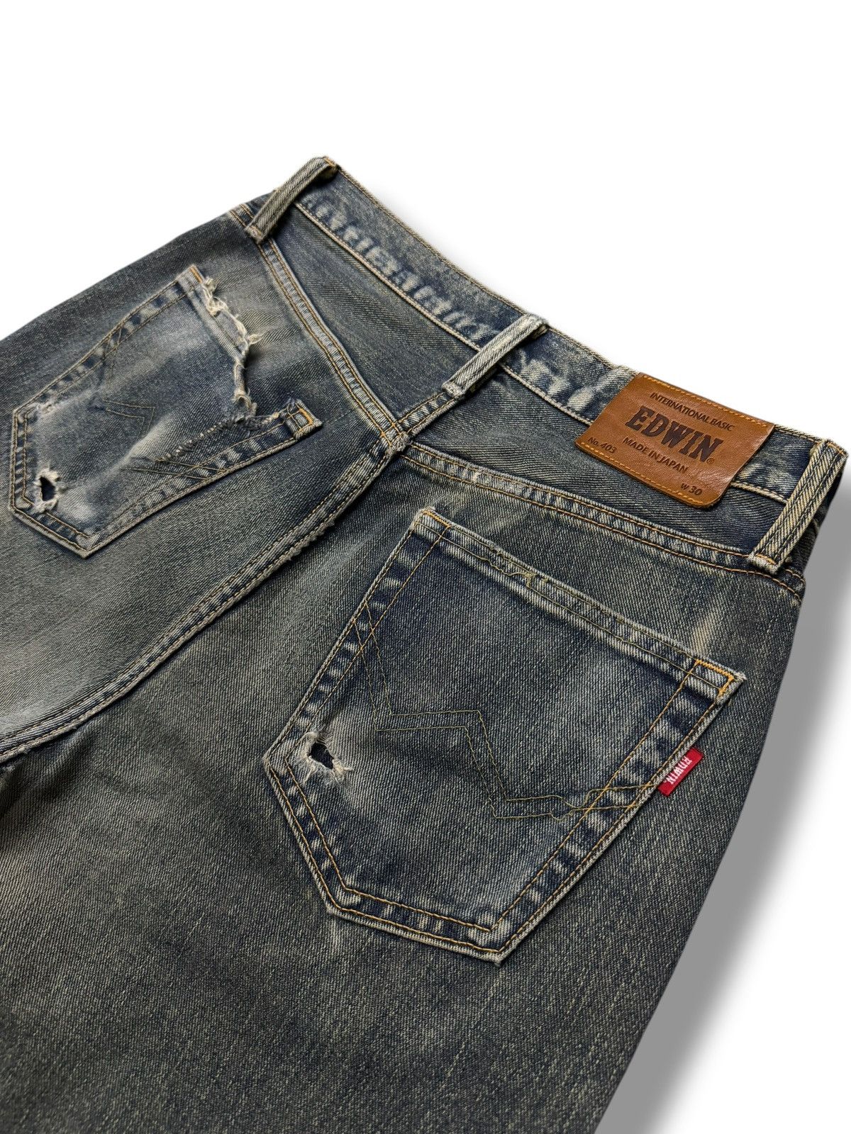 Edwin Vintage Edwin 403 Japanese Denim Jeans | Regular Straight 31 Size US 31 - 8 Thumbnail