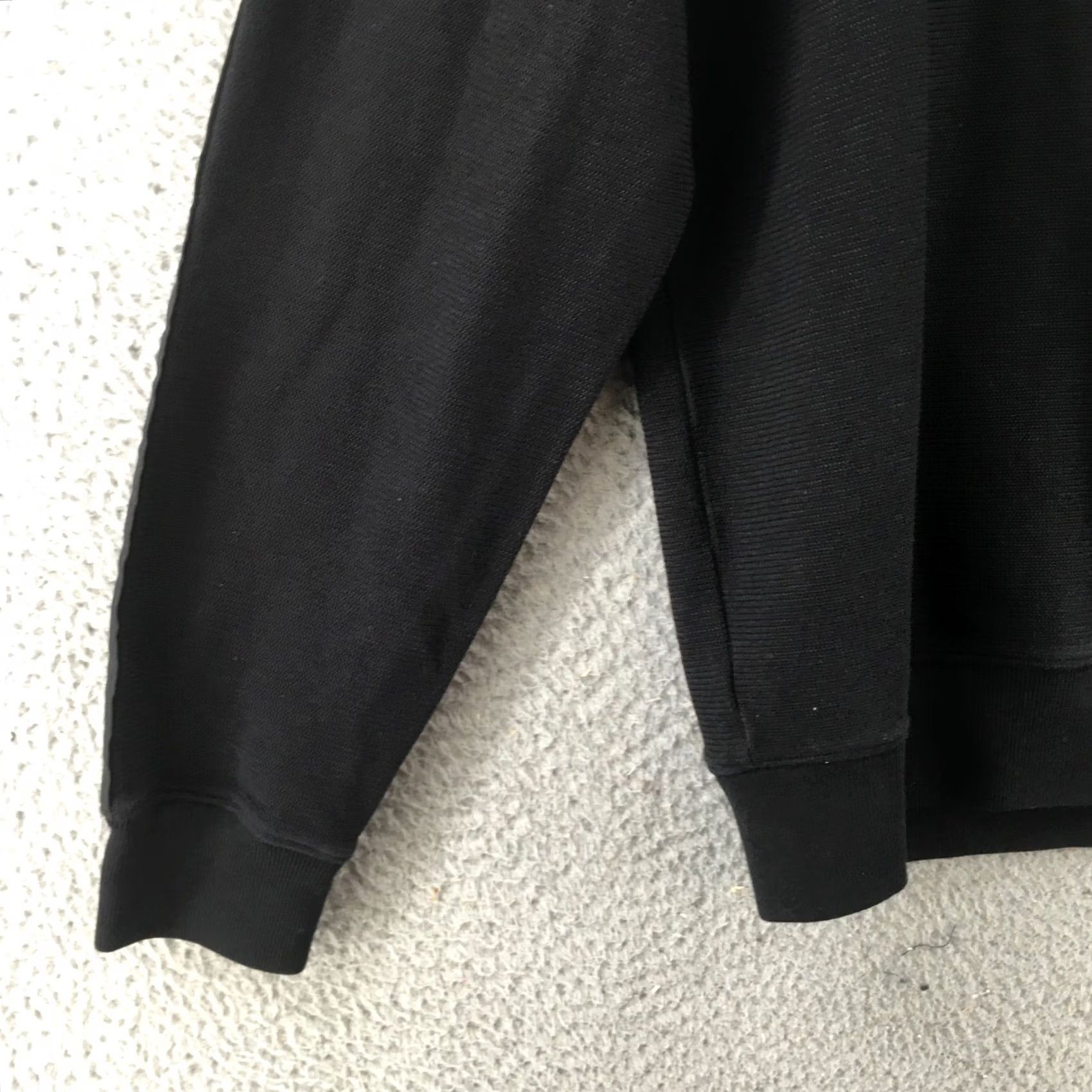 Calvin Klein Calvin Klein Sweatshirt Mens Medium Solid Black Mock Neck Long Sleeves Pullover Size US M / EU 48-50 / 2 - 5 Thumbnail