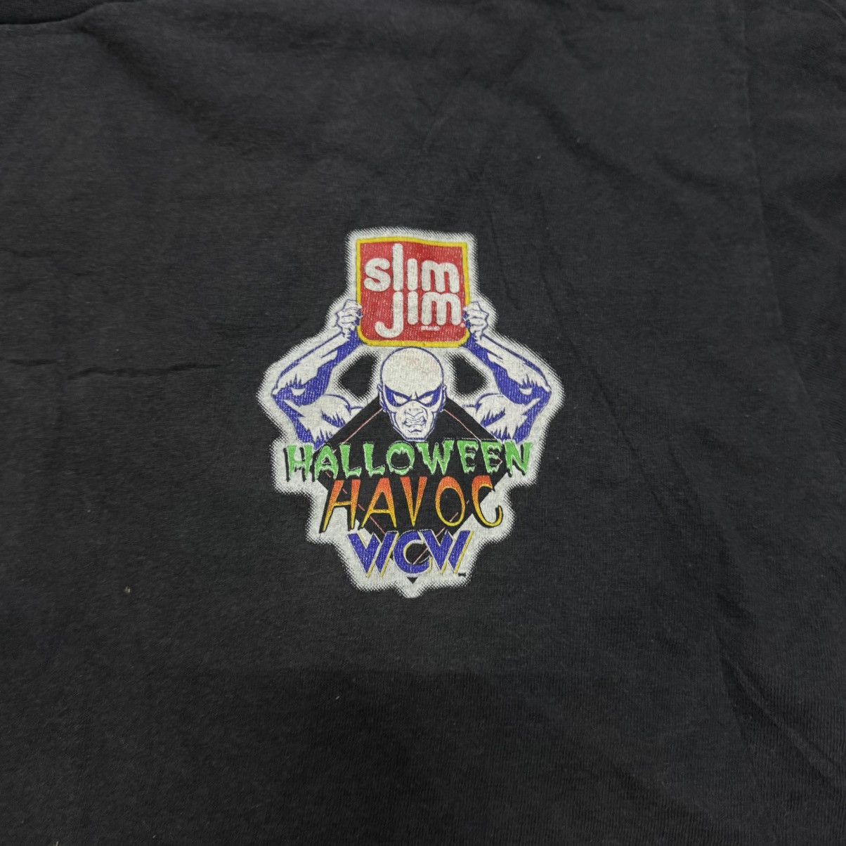 Vintage Vintage WWF SLIM JIM Shirt 90’ Size US XL / EU 56 / 4 - 5 Thumbnail