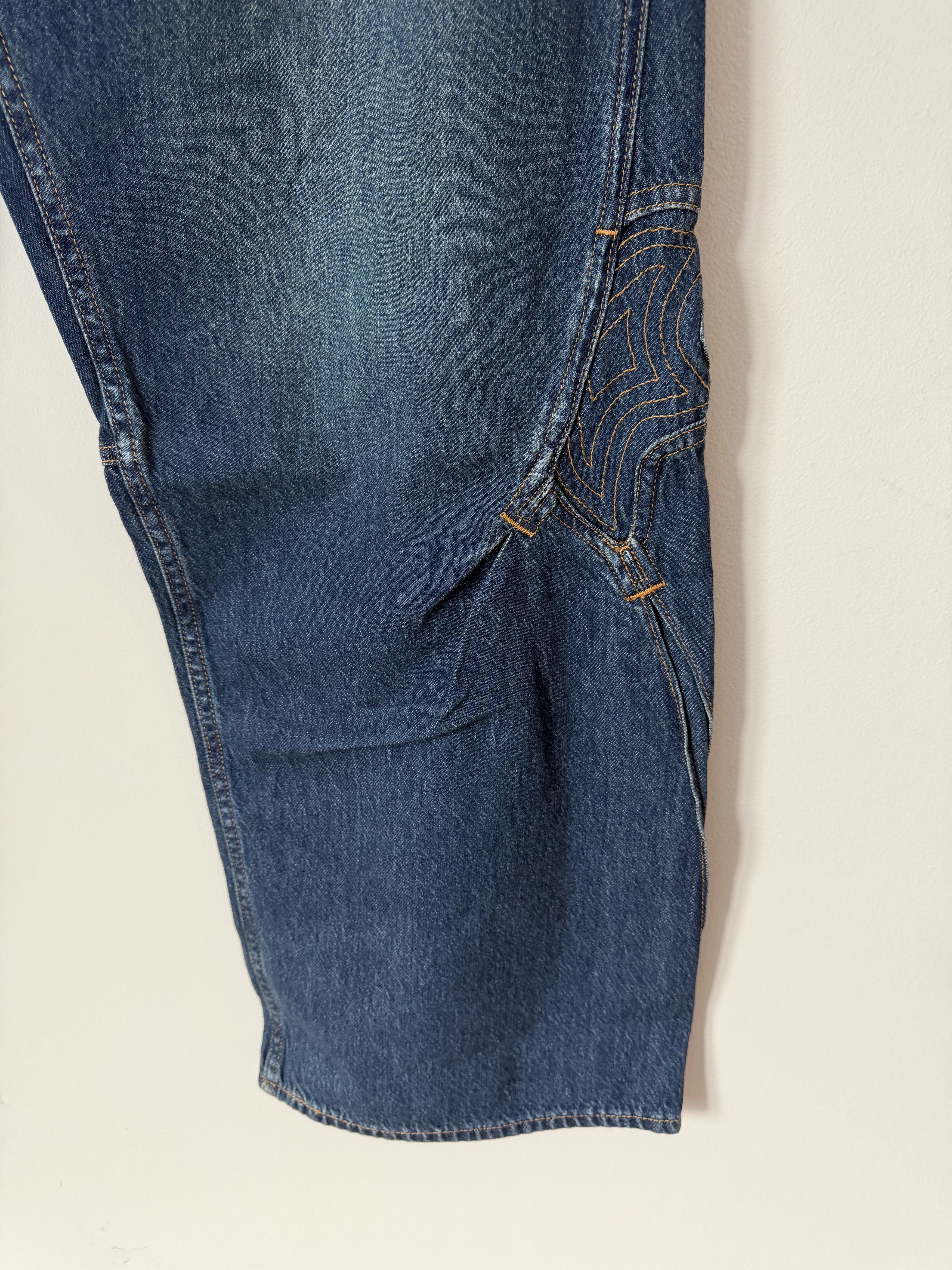 Kiko Kostadinov × Levi's Kiko Kostadinov Levi's Baggy Jeans in Indigo Blue Size US 34 / EU 50 - 4 Thumbnail