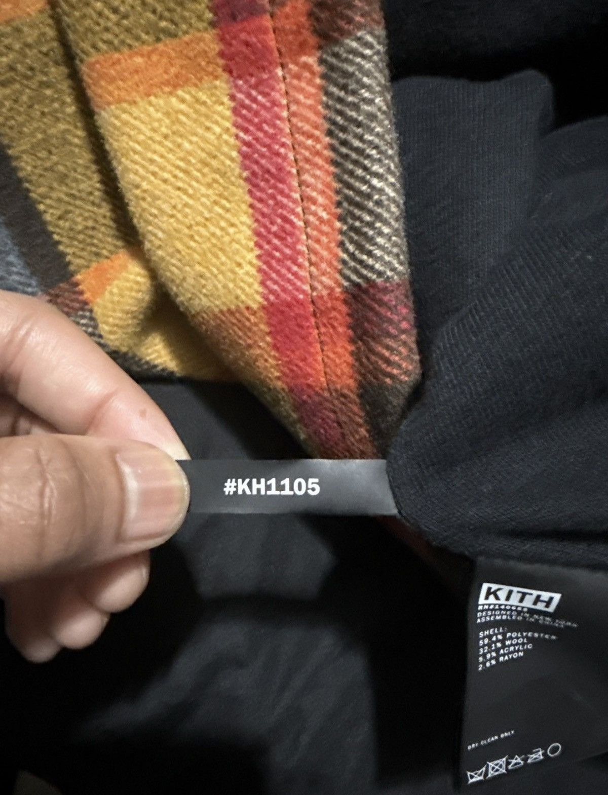 Kith Kith Harrison Wool Plaid Flannel Pullover Hoodie Size US S / EU 44-46 / 1 - 4 Thumbnail