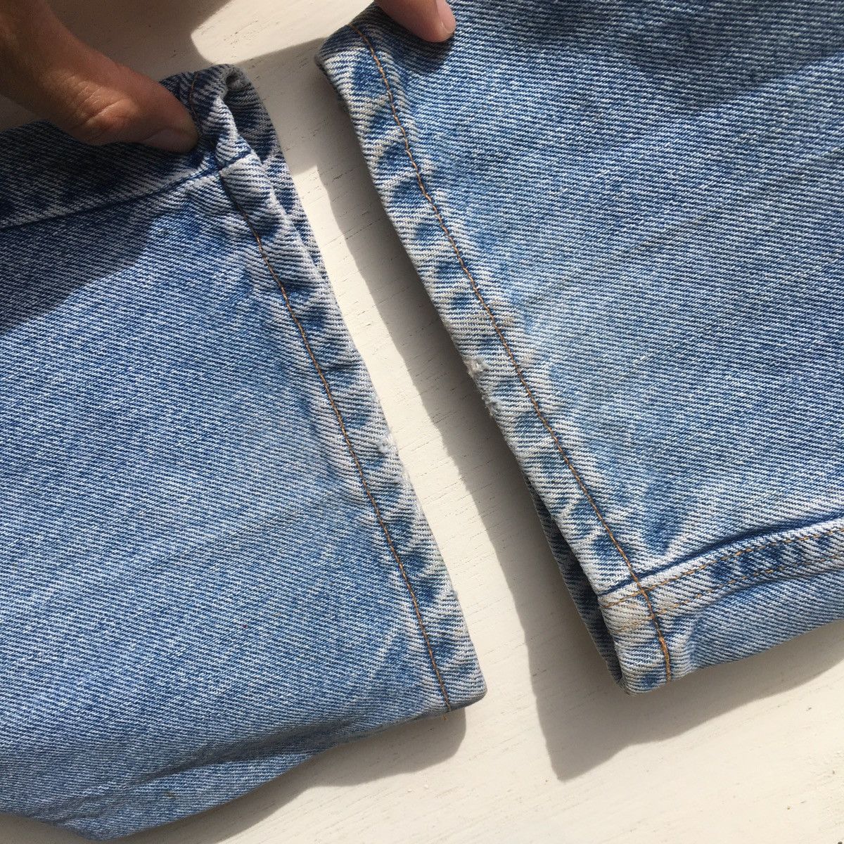 Levi's × Levi's Vintage Clothing × Vintage VINTAGE LEVIS 550 JEANS LIGHT BLUE SINGLE R Size US 31 - 17 Thumbnail