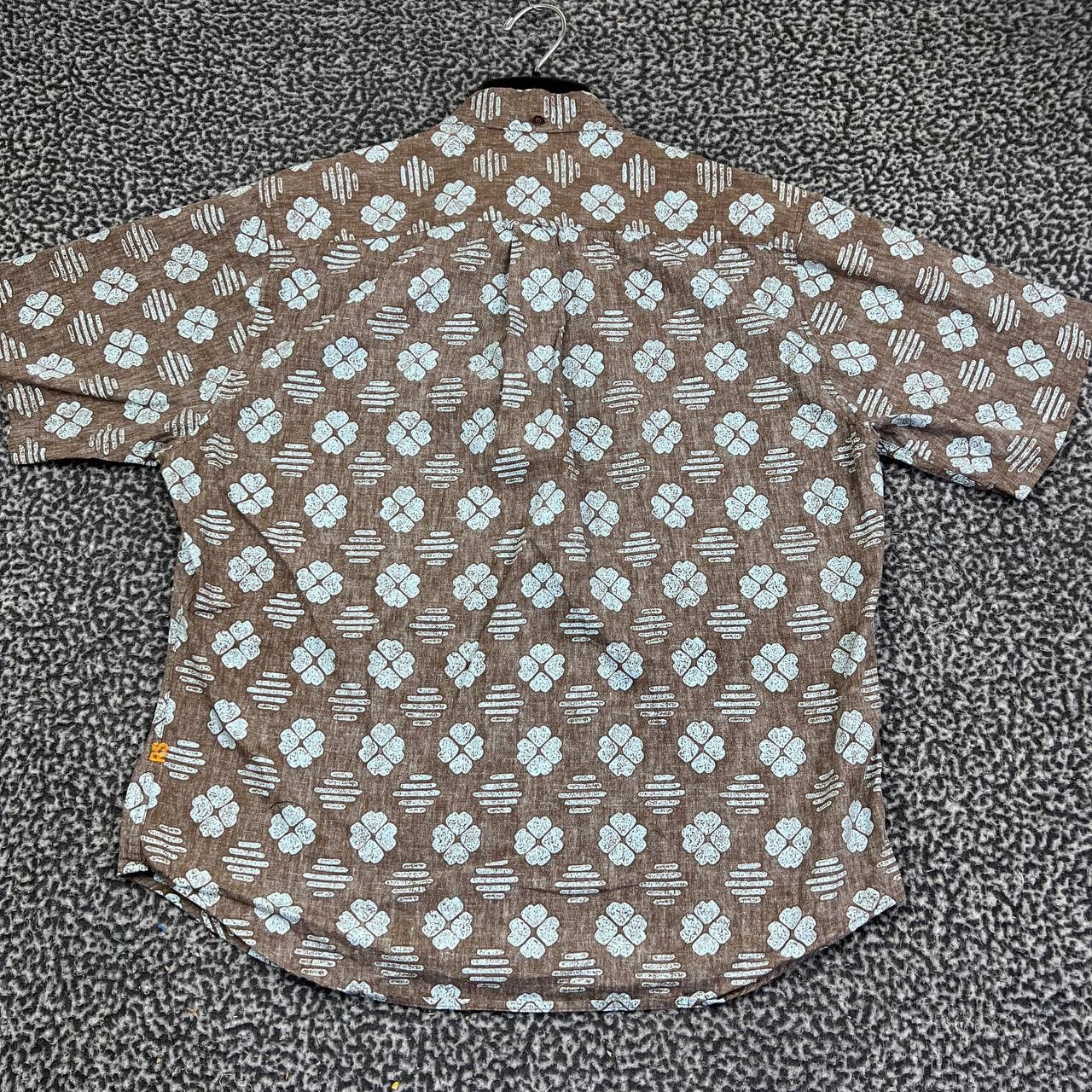 Reyn Spooner Reyn Spooner Button Down Men XL Floral Geometric Aloha Shirt Size US XL / EU 56 / 4 - 7 Thumbnail