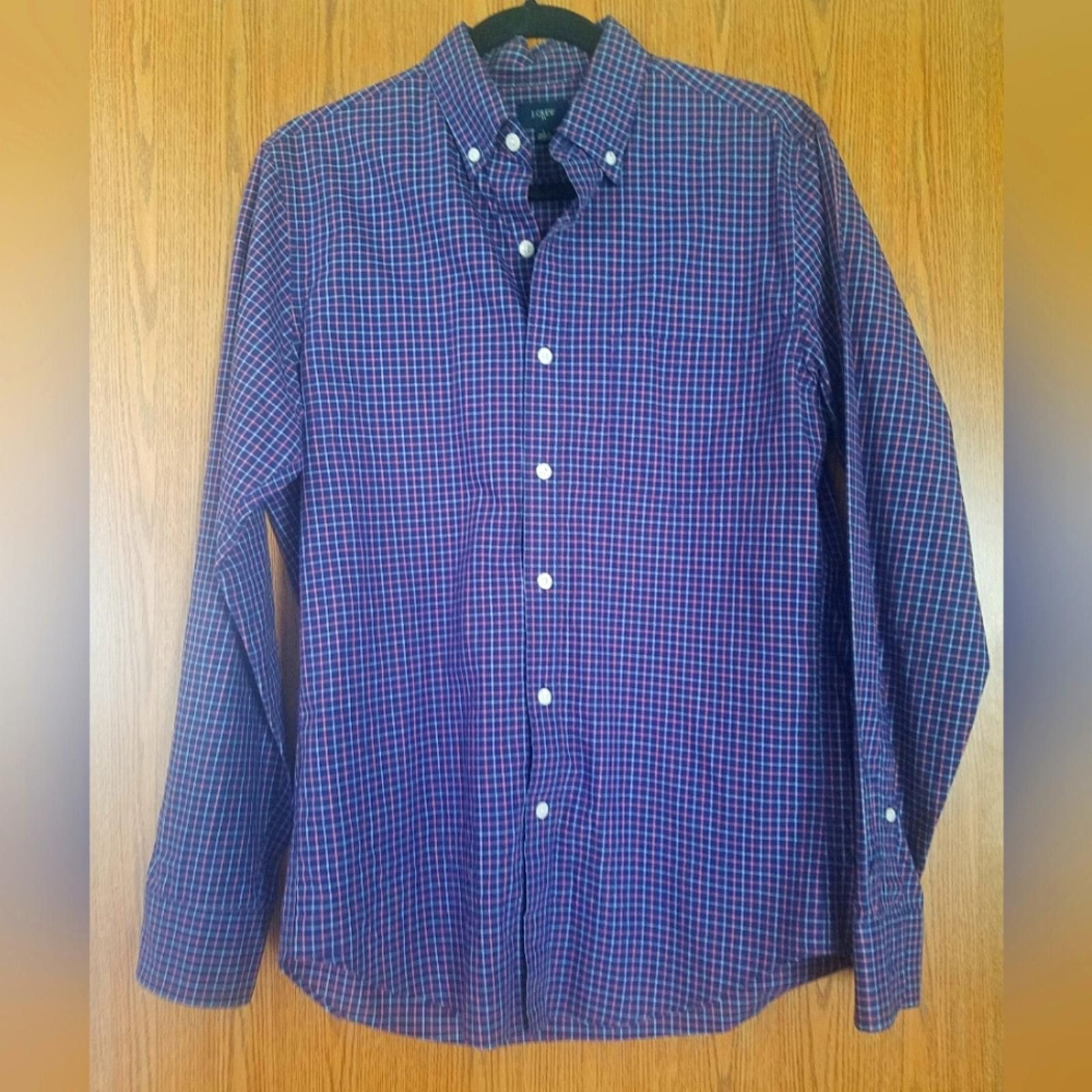 J.Crew J Crew Purple Checkered Shirt Size Small Size US S / EU 44-46 / 1 - 1 Thumbnail