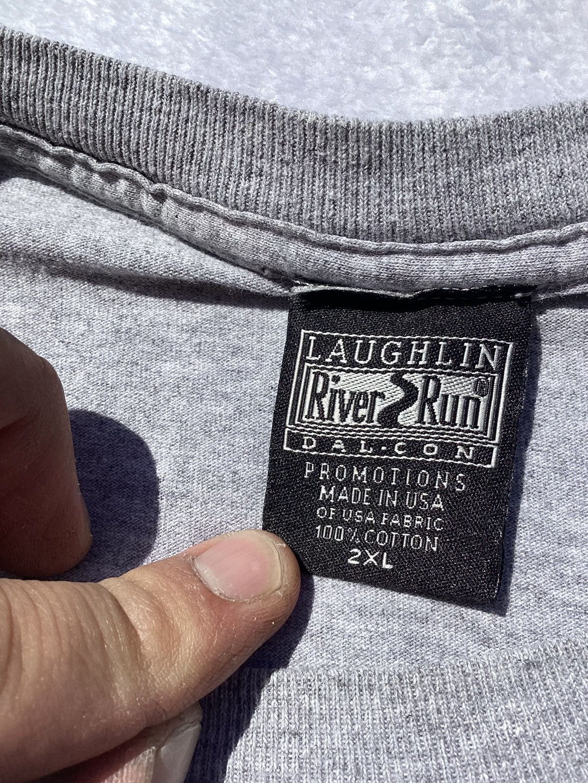 Harley Davidson × Vintage 2013 Laughlin River run double sided motorcycle/biker Tee Size US XXL / EU 58 / 5 - 5 Thumbnail