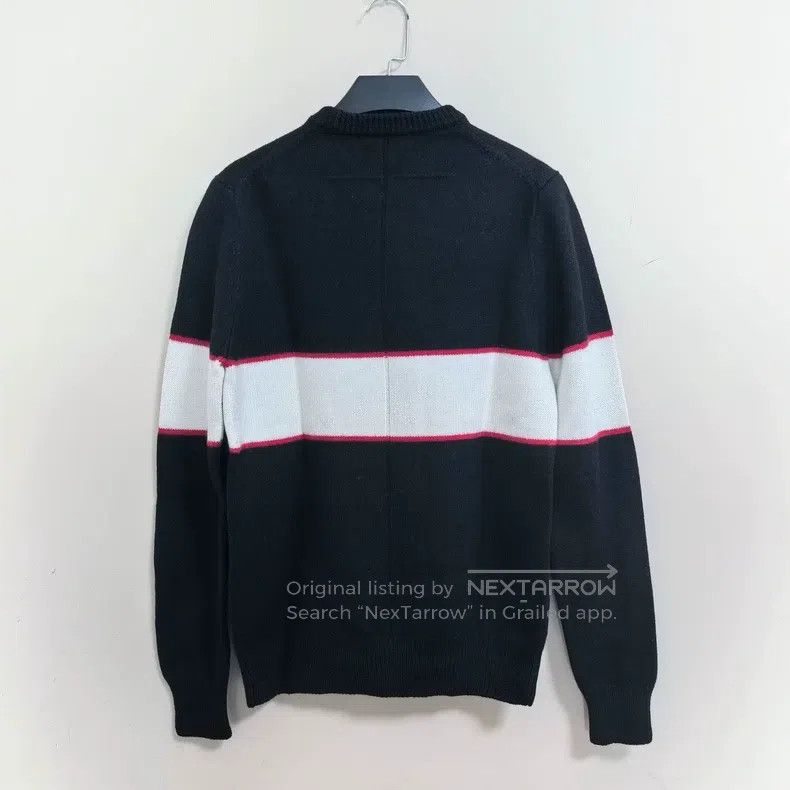 Givenchy Givenchy Letter Logo Embroidered Knit Sweater (Men's, Blac Size US S / EU 44-46 / 1 - 2 Thumbnail