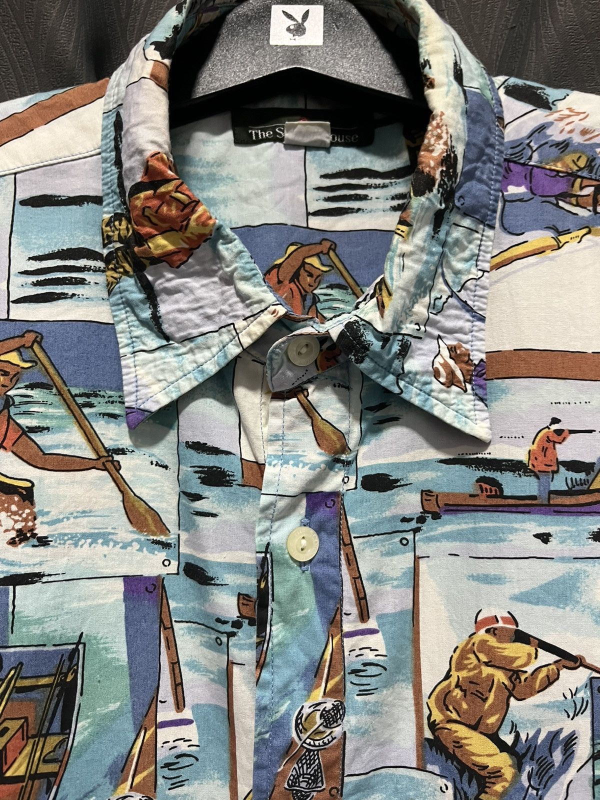 Vintage Vintage The Scotch House Full Print Outdoor Pattern Shirt Size US L / EU 52-54 / 3 - 7 Thumbnail