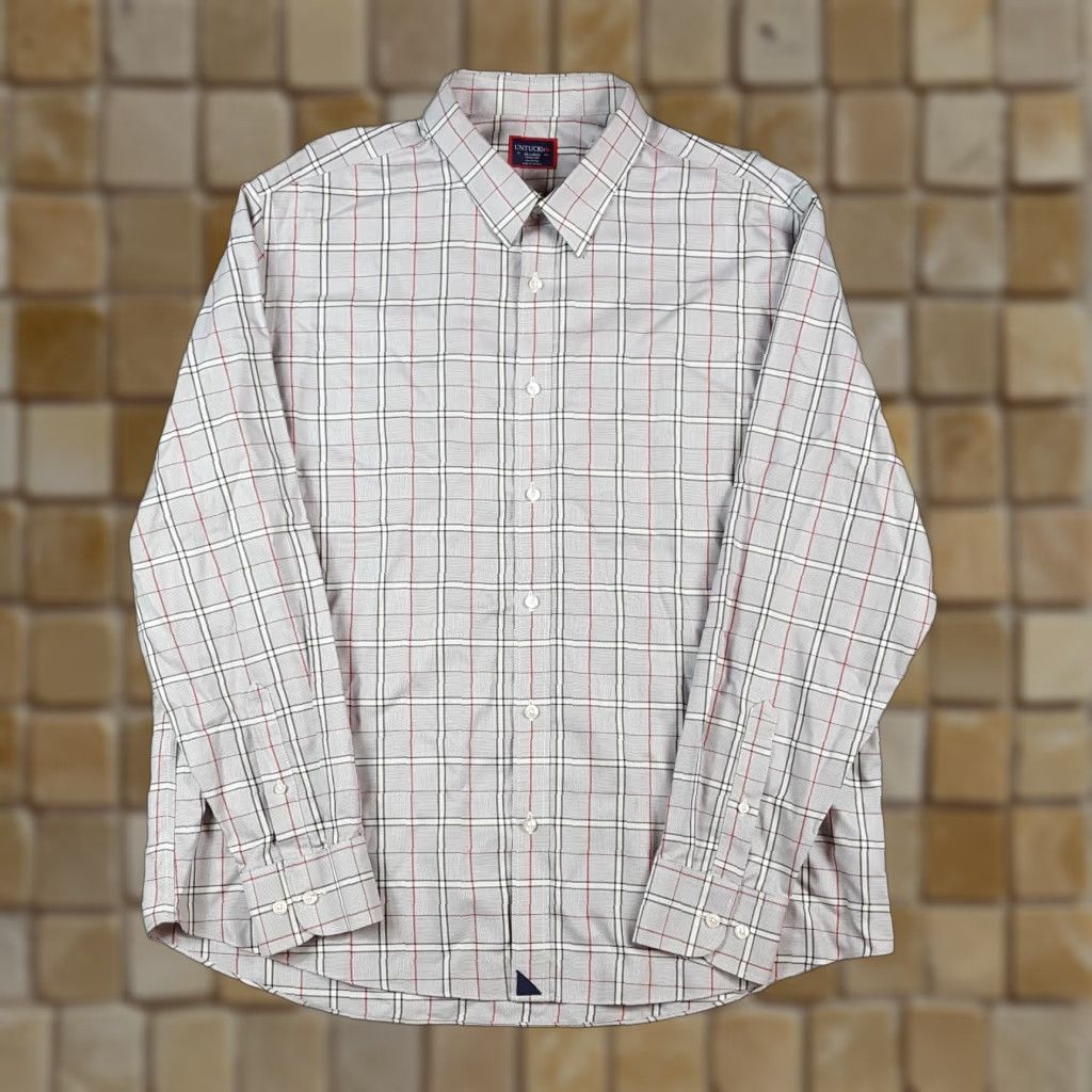 UNTUCKit UNTUCKit Plaid Button-Up Shirt Men’s 2XL Collared Long Sleeve Multicolor Casual Golf 90s Preppy Size US XXL / EU 58 / 5 - 1 Thumbnail