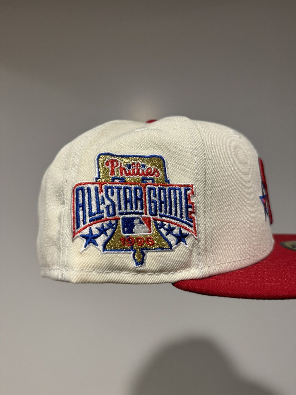 Hat Club × MLB × New Era Hatclub Exclusive Philadelphia Phillies Off White Grey Brim Size ONE SIZE - 2 Thumbnail