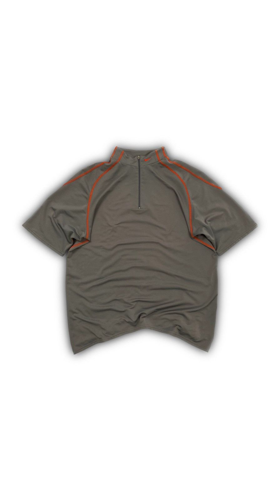 image of Archival Clothing x Nike Mobius Mb1 - Technical Polo in Grey, Men's (Size XL)