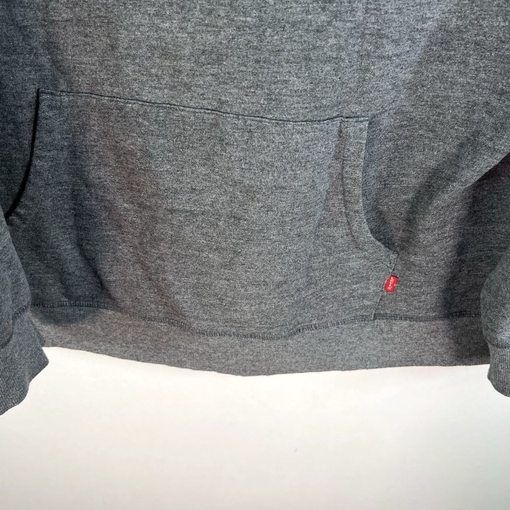 Levi's Levi's Sweatshirt Hooded Men 2XL Gray Graphic Print Fleece Cotton Blend Relaxed Mens Size US XXL / EU 58 / 5 - 5 Thumbnail