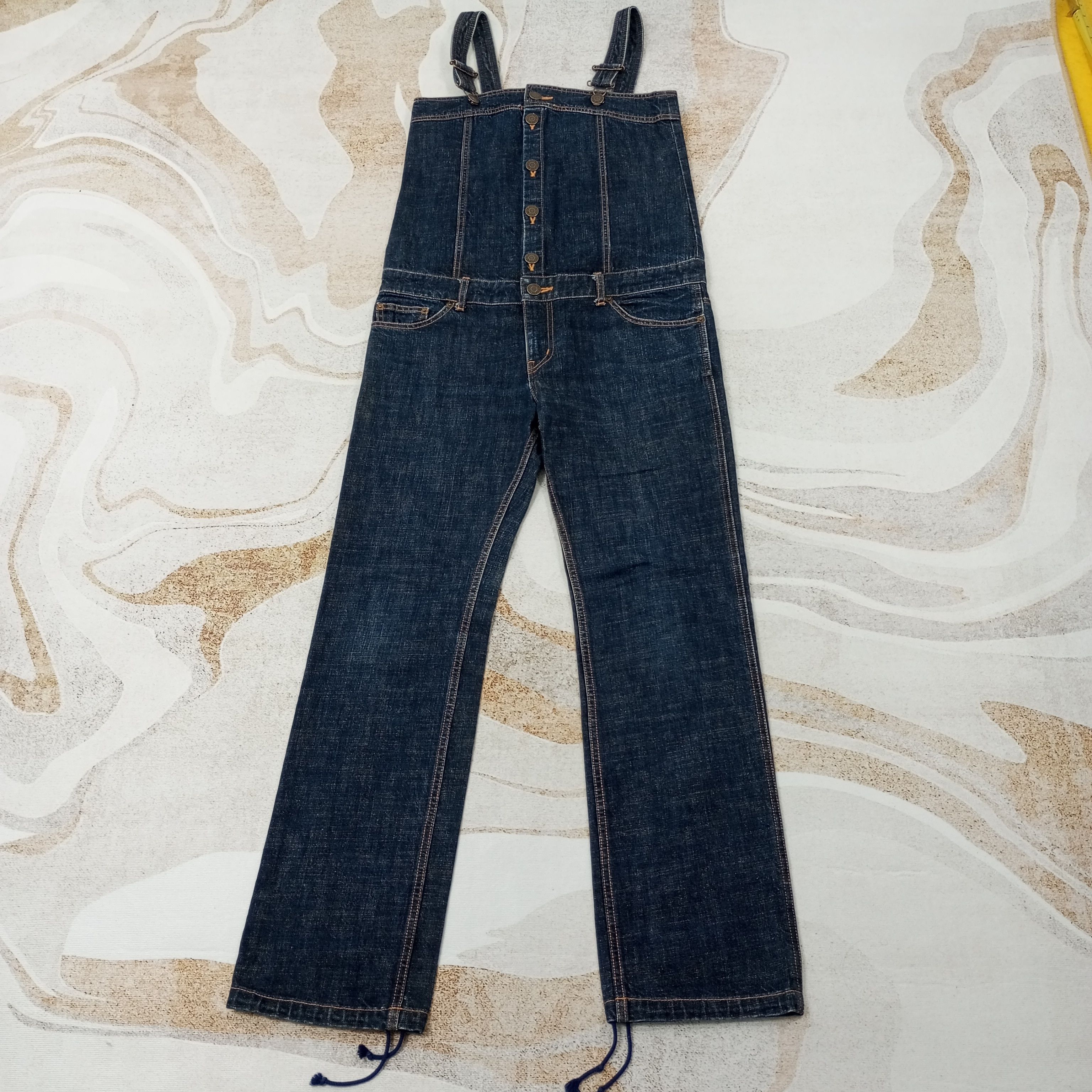Vintage X-Girl Streetwear Style Overall Jeans c235n20 Size US 36 / EU 52 - 1 Thumbnail