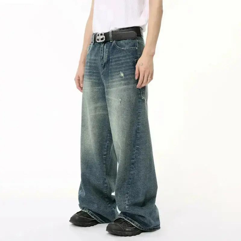 Japanese Brand Worn-out Big Pockets Denim Size US 32 / EU 48 - 3 Thumbnail