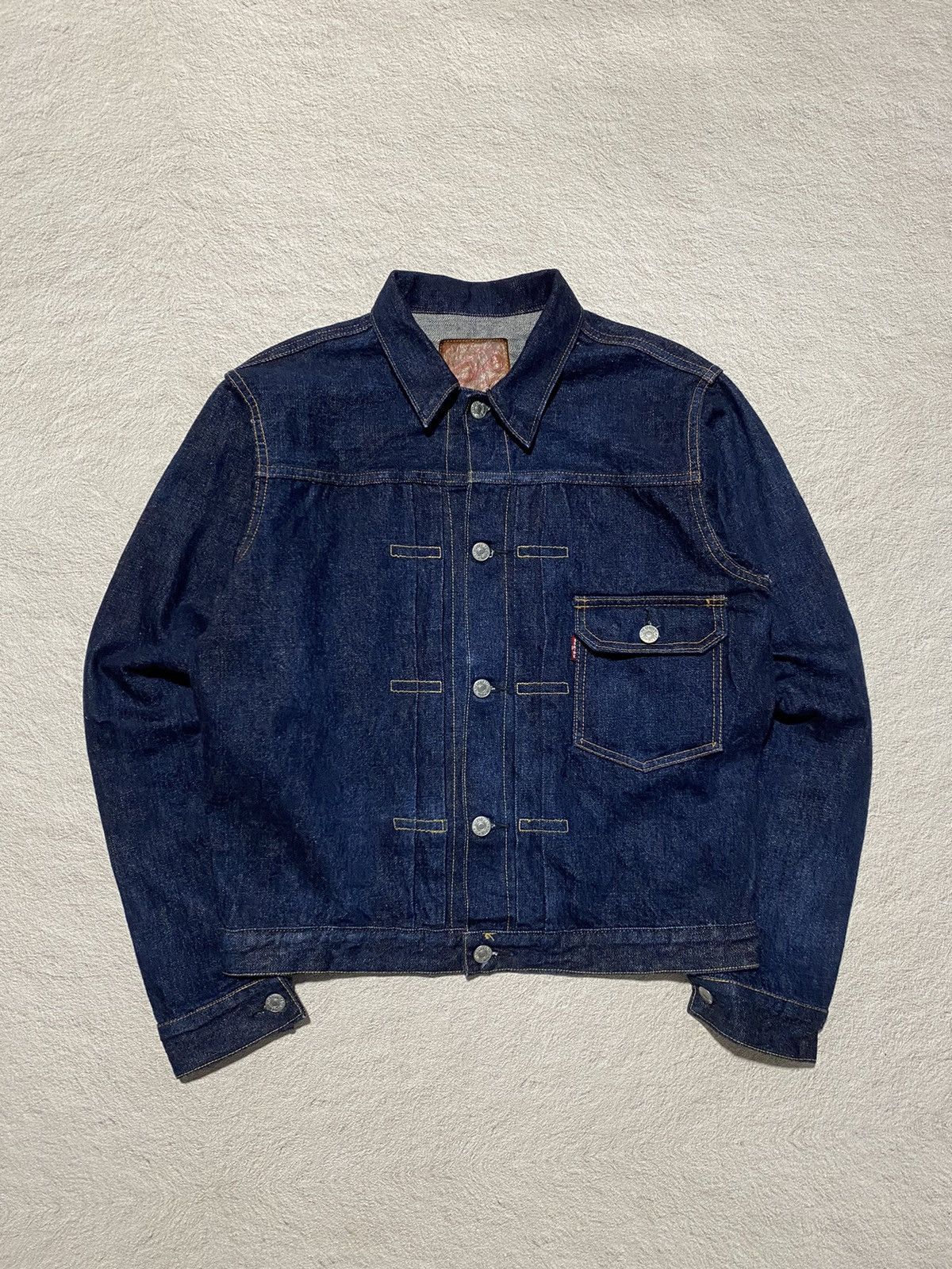 Denime DENIME JAPAN SELVEDGE TYPE 1 TRUCKER JACKET Size US M / EU 48-50 / 2 - 1 Thumbnail