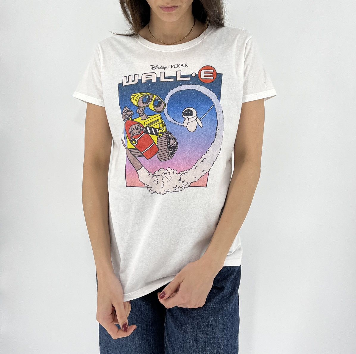 Disney × Vintage Vintage Disney Pixar Walle Movie Promo Tee Size US M / EU 48-50 / 2 - 3 Thumbnail