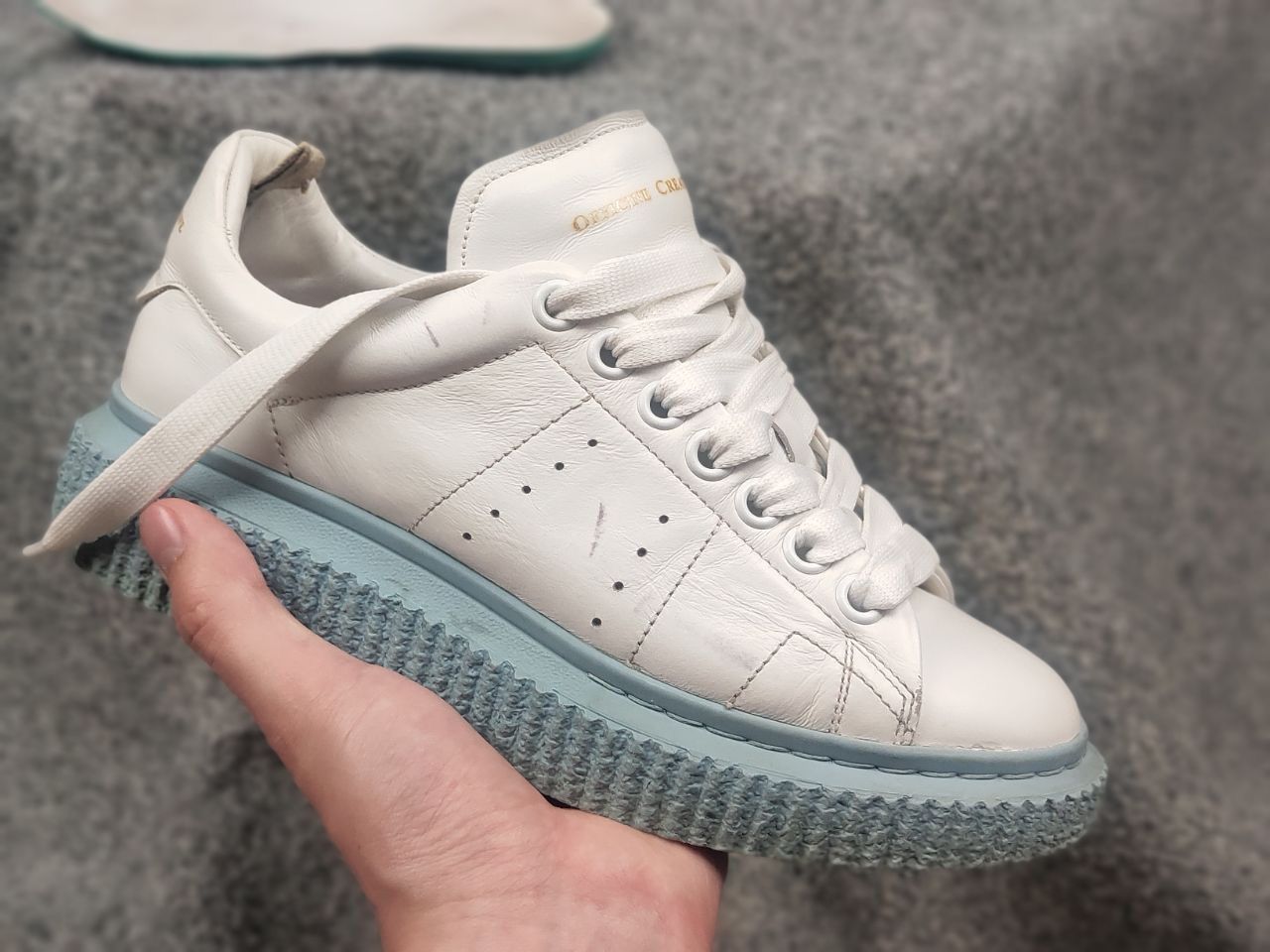 Officine Creative Officine Creative leather sneakers Oversized massive sole Size US 7 / IT 37 - 22 Thumbnail