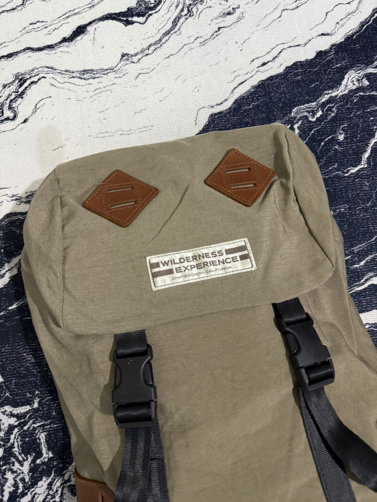 The Mountain Vintage Wilderness experience california backpack nylon Size ONE SIZE - 2 Thumbnail