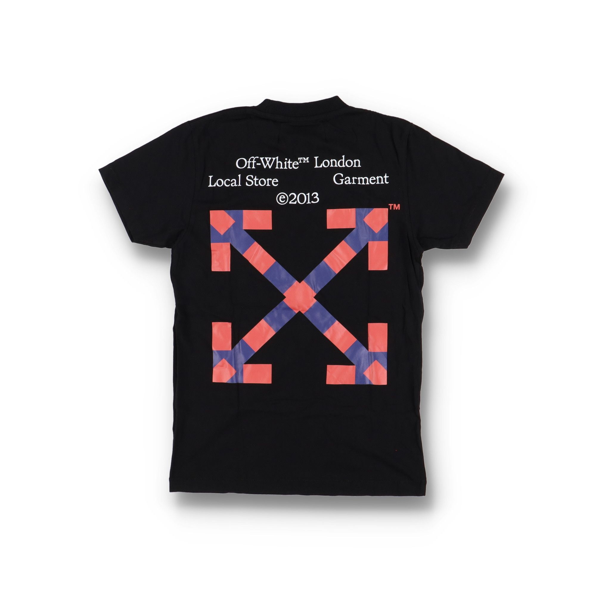 Off-White Black London Exclusive Arrows T-Shirt Size US XS / EU 42 / 0 - 1 Thumbnail