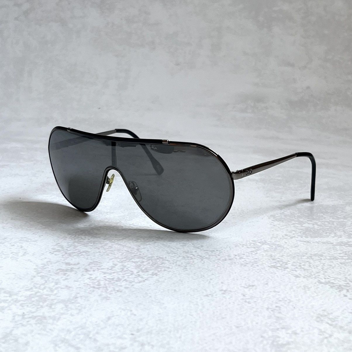 Dolce & Gabbana × Vintage Dolce Gabanna Mask logo vintage sunglasses dg6075 079/6g Size ONE SIZE - 1 Thumbnail