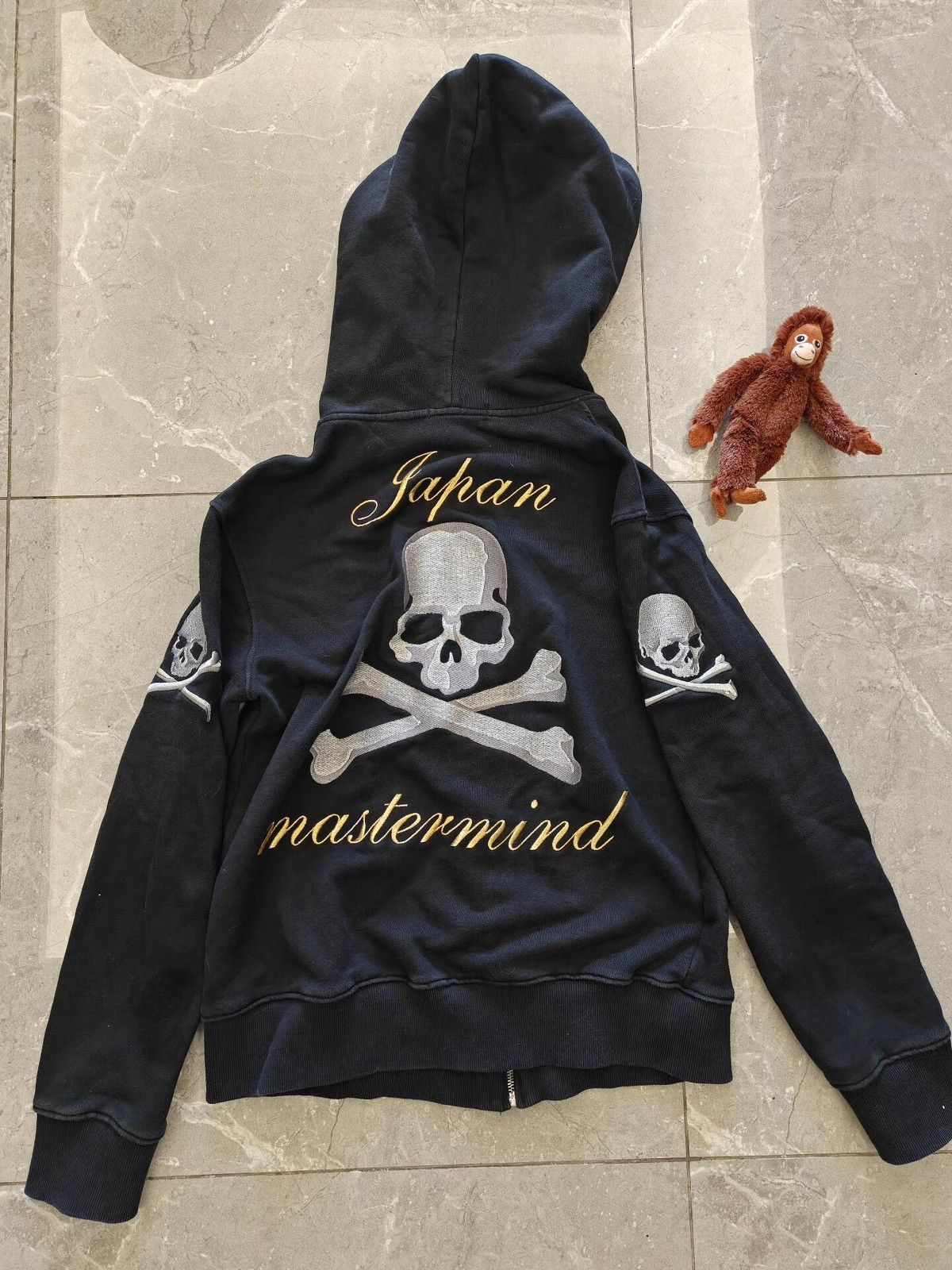 Mastermind Japan × Stussy Stussy X Mastermind Japan Skull Hoodie