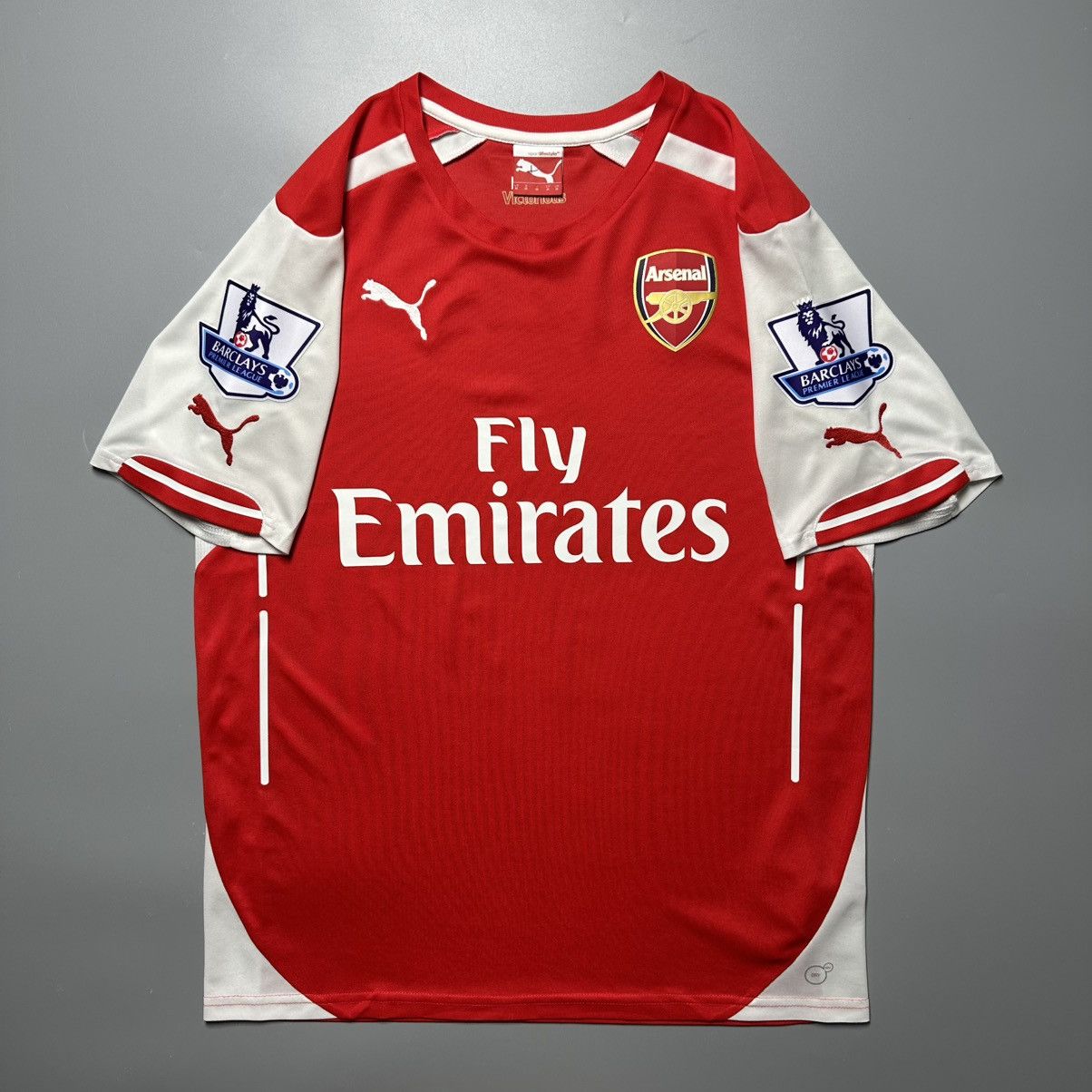 Puma ARSENAL PUMA 2014/2015 FOOTBALL SOCCER HOME JERSEY #11 OZIL Size US M / EU 48-50 / 2 - 2 Thumbnail