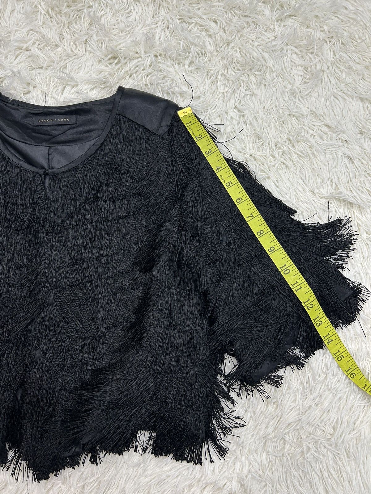 Japanese Brand Japanese Brand Croon a Song Crop Top Rayon Jacket Size S / US 4 / IT 40 - 11 Thumbnail