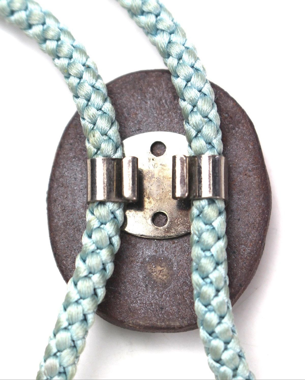 Vintage 2000S JAPANESE MADE ENAMEL SLIDE BOLO TIE NECKLACE Size ONE SIZE - 3 Thumbnail