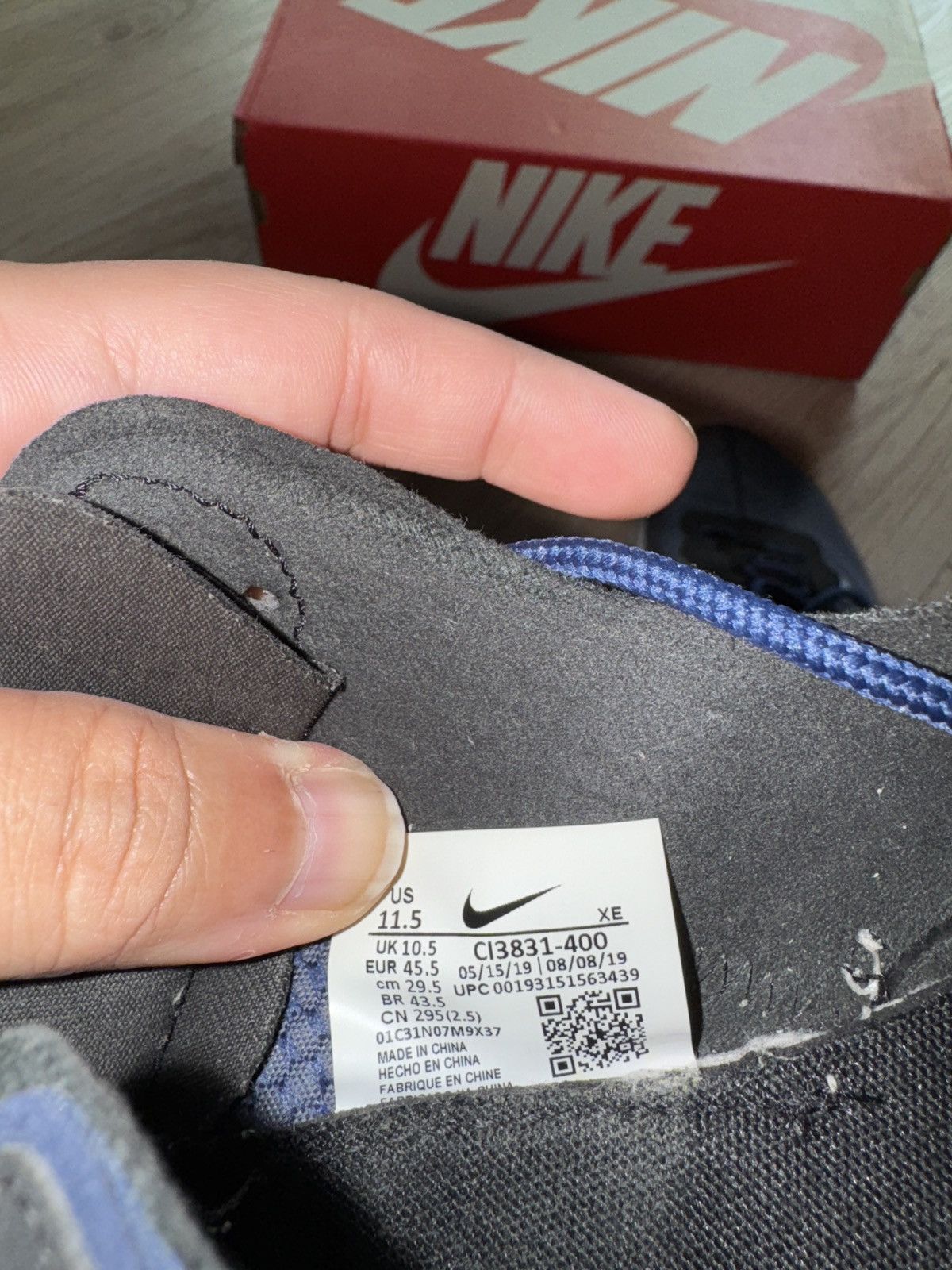 Nike Nike React Element 55 trainers Size US 11.5 / EU 44-45 - 6 Thumbnail