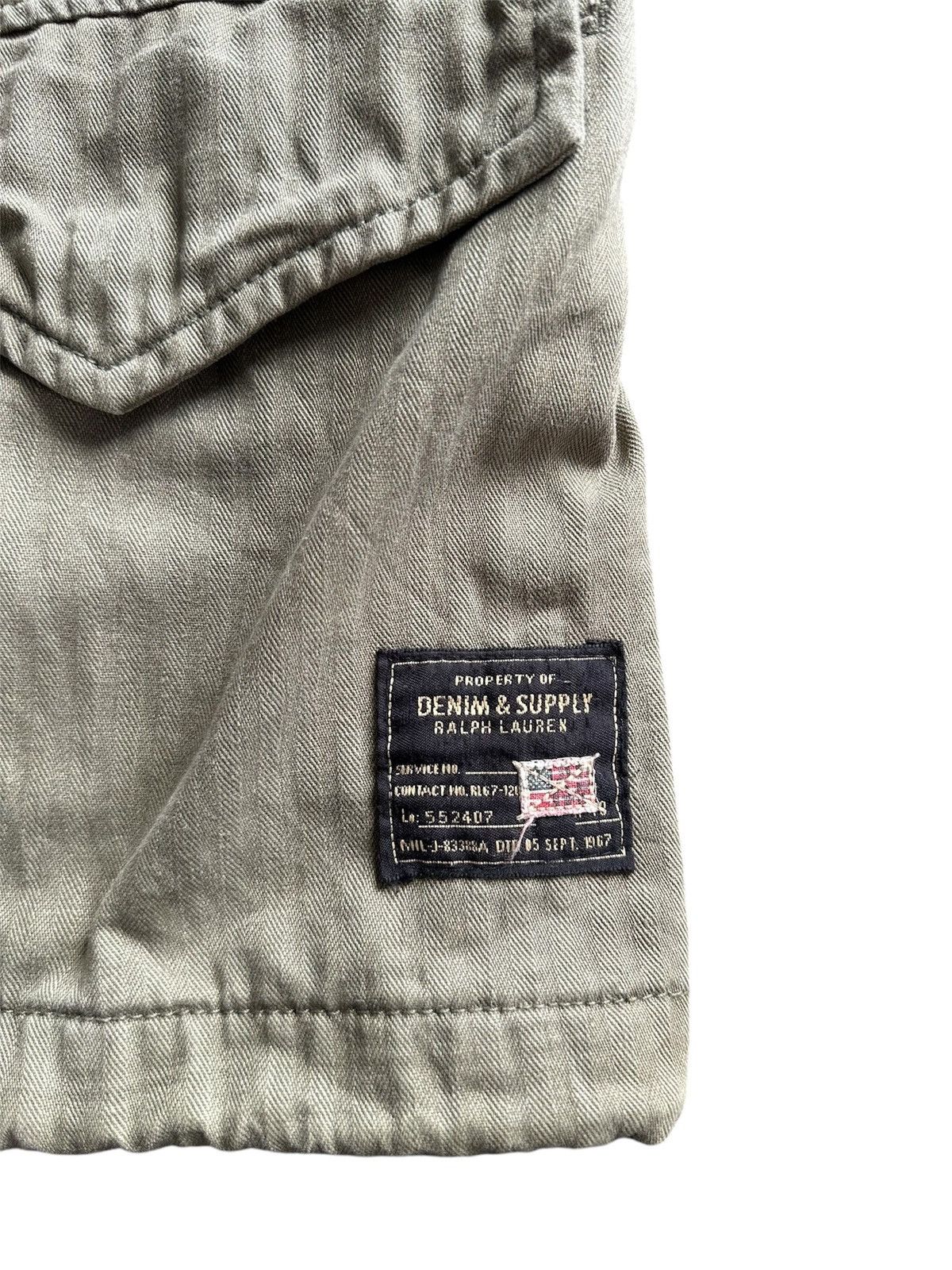 Denim & Supply Ralph Lauren × Polo Ralph Lauren × Ralph Lauren Ralph Lauren Military Jacket M-65 Skull Patch Size US XS / EU 42 / 0 - 3 Thumbnail