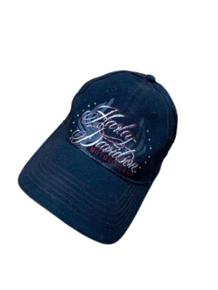 Harley Davidson Vintage Harley Davidson Y2K Logo Cap Size ONE SIZE - 1 Thumbnail
