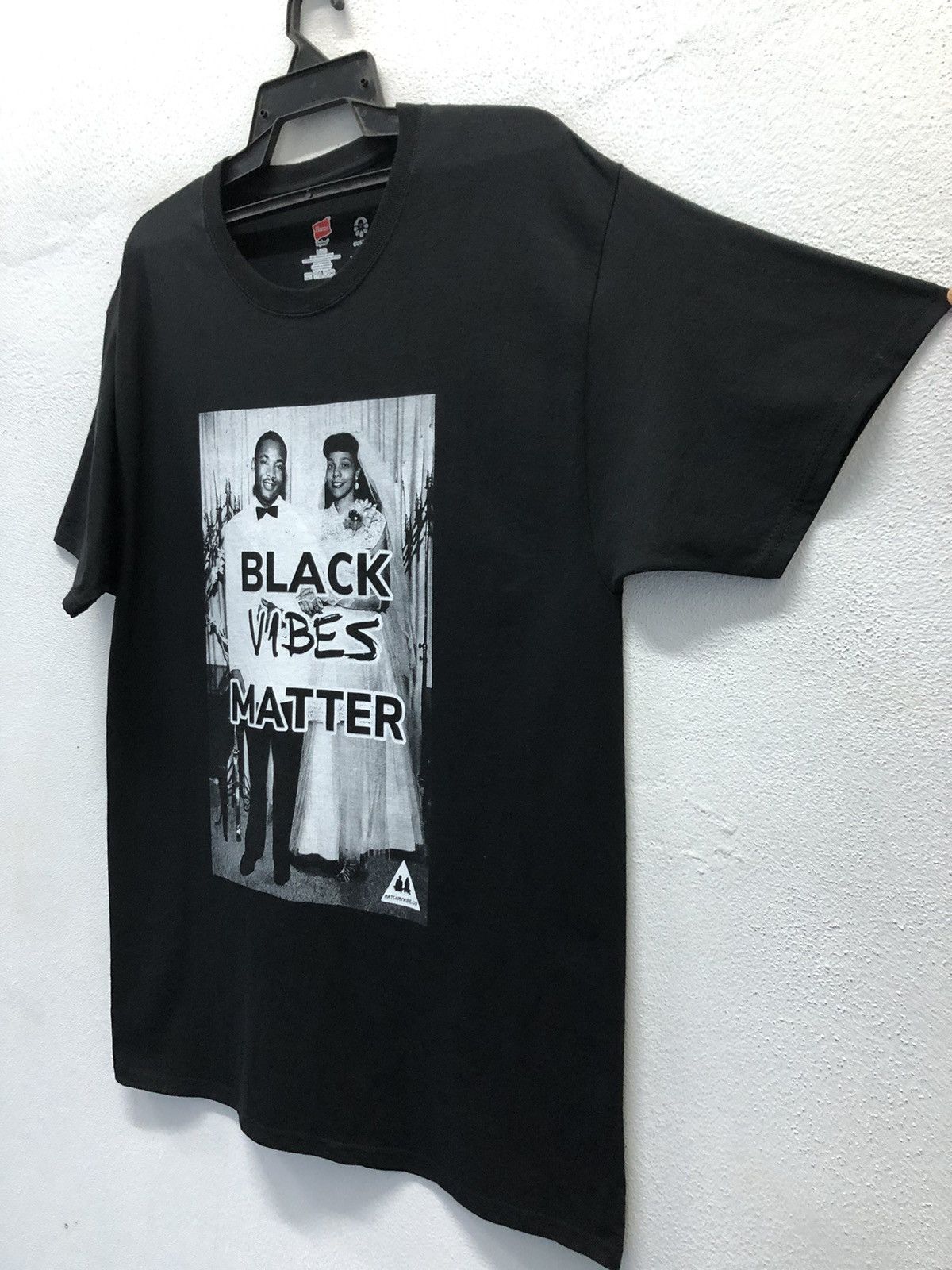 Hanes Vintage Hanes Black Vibes Matter Matchmyvibe.Co T-Shirt Size US L / EU 52-54 / 3 - 6 Thumbnail