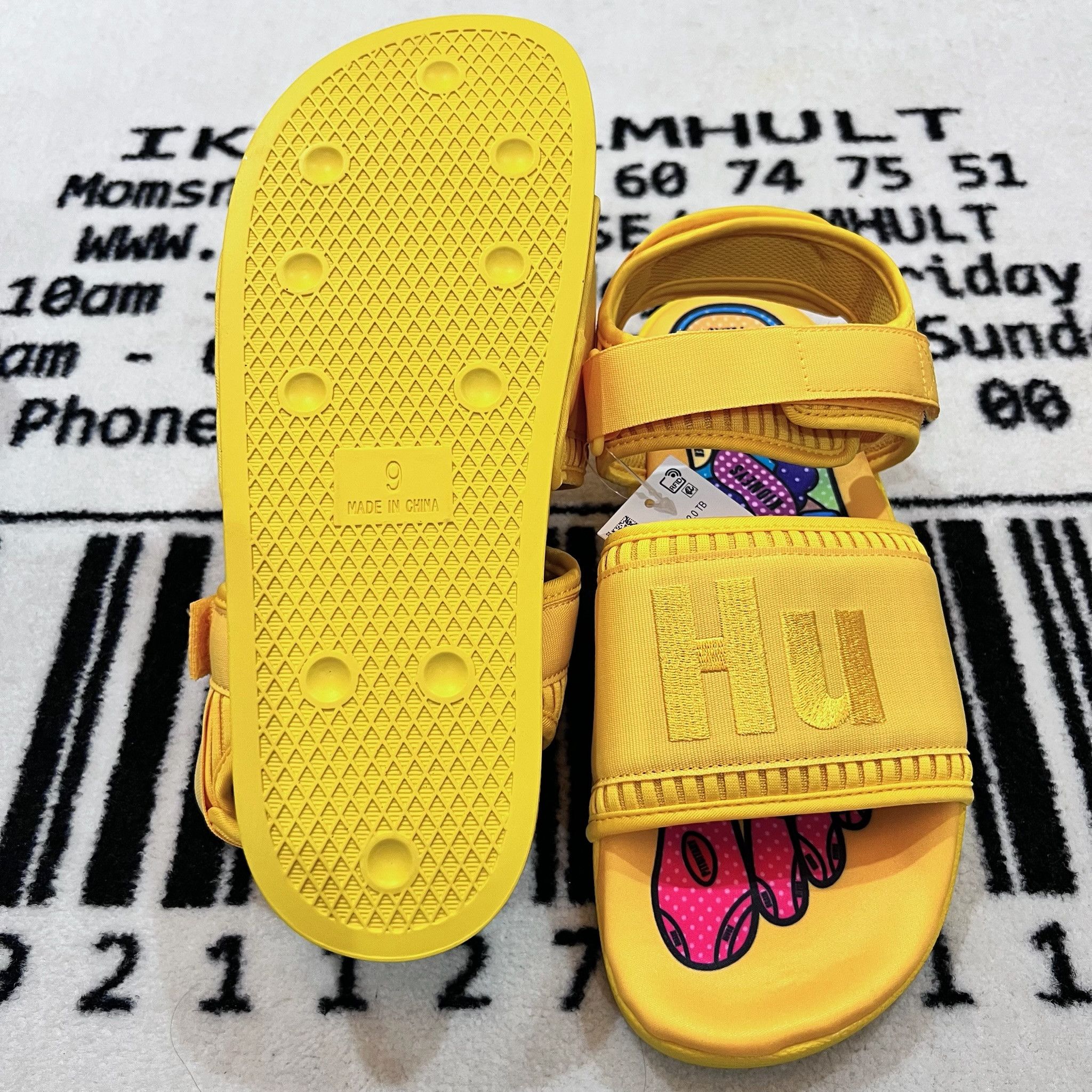 Adidas Adidas Pharrell x Adilette 2.0 Sandal HUman Strap Sandal Size US 9 / EU 42 - 6 Thumbnail
