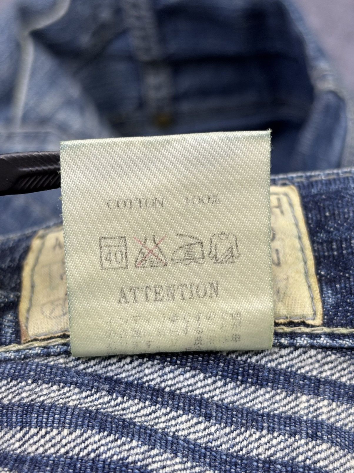 Japanese Brand 💥DOUBLE KNEE💥MEDICAL BRANCH Japan Carpenter Jeans F794 Size US 33 - 13 Thumbnail