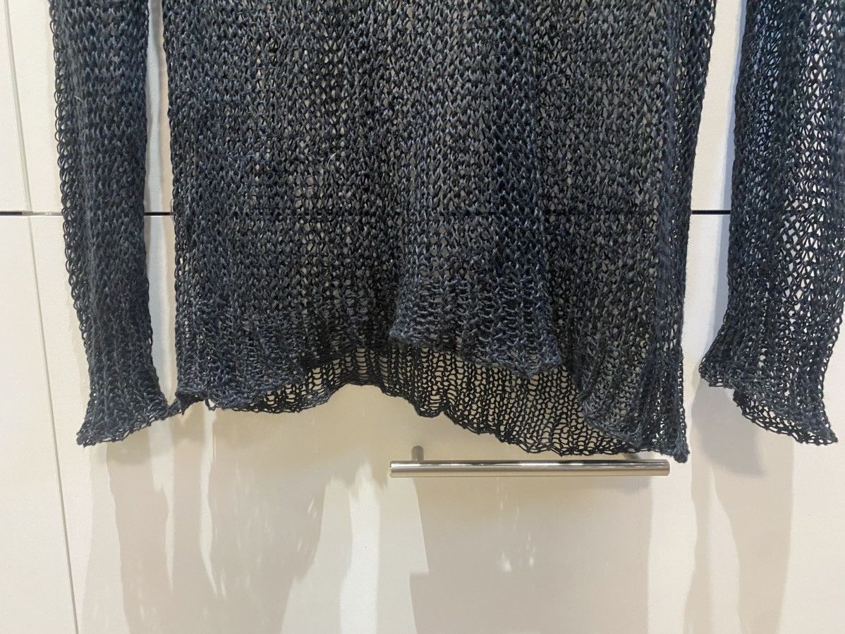 Dries Van Noten Dries Van Noten - Archive, Open Gauge, Distressed Knit Size US L / EU 52-54 / 3 - 5 Thumbnail
