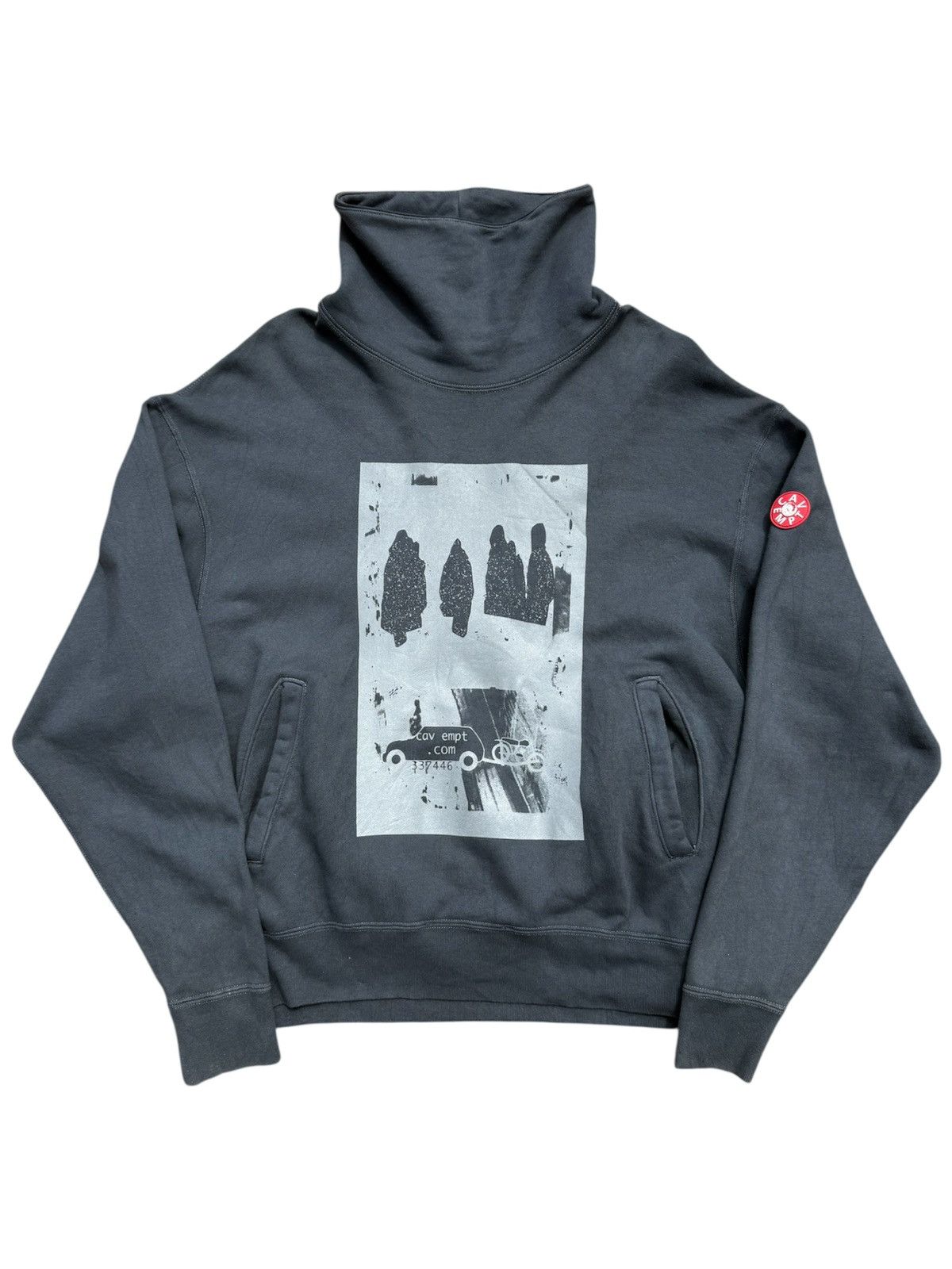 Cav Empt Plague wide rib cut zip hoodie | Grailed