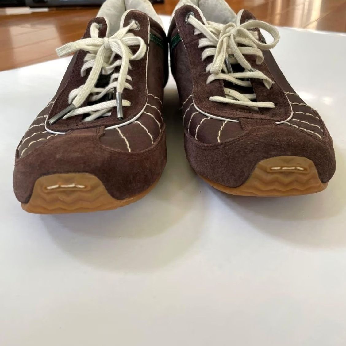 Diesel VINTAGE Diesel Men 9.0US Suede Material Brown Sneakers Luxury Casual Stylish 90s 00s Mens Size US 9 / EU 42 - 7 Thumbnail