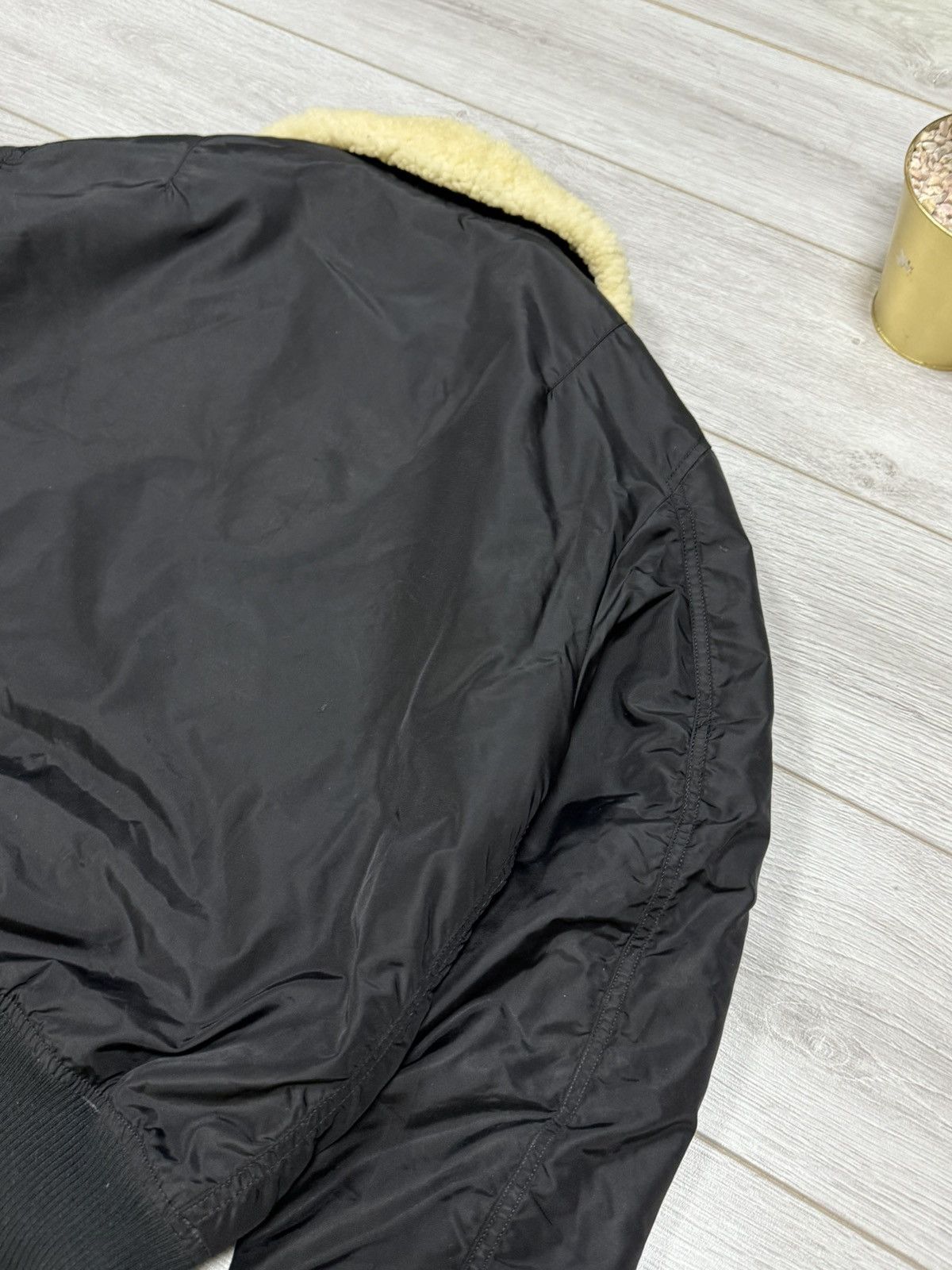 Alpha Industries Alpha Industries fur bomber zip jacket Size US M / EU 48-50 / 2 - 14 Thumbnail