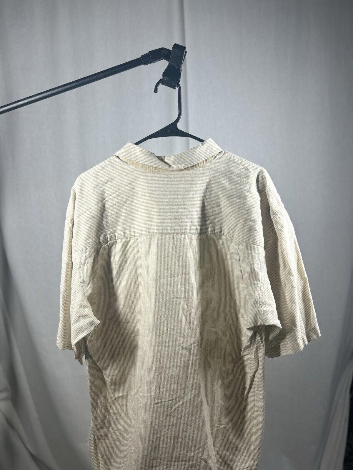 Bugle Boy VTG 1990s Tan Bugle Boy Men’s Button Up Shirt Size US L / EU 52-54 / 3 - 2 Thumbnail