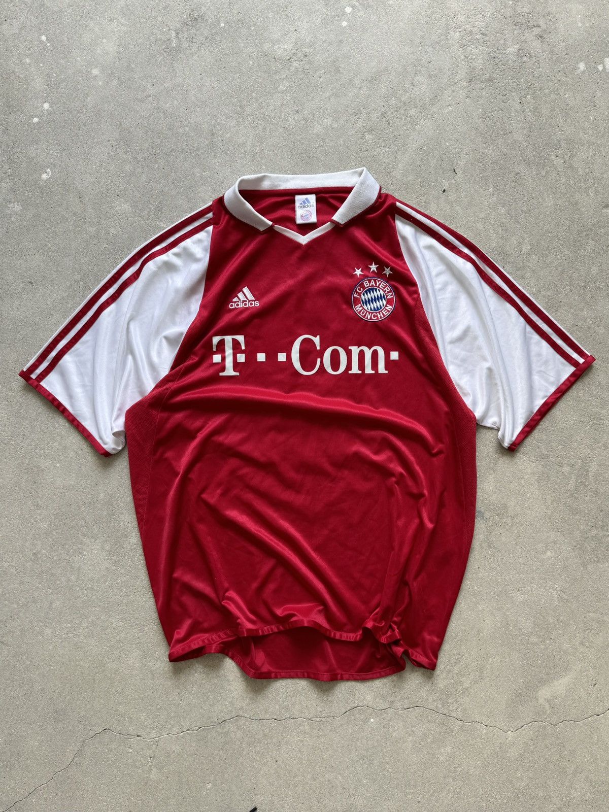 Adidas × Vintage Vintage Adidas Munchen Makaay 2004 Jersey Size US XL / EU 56 / 4 - 1 Thumbnail