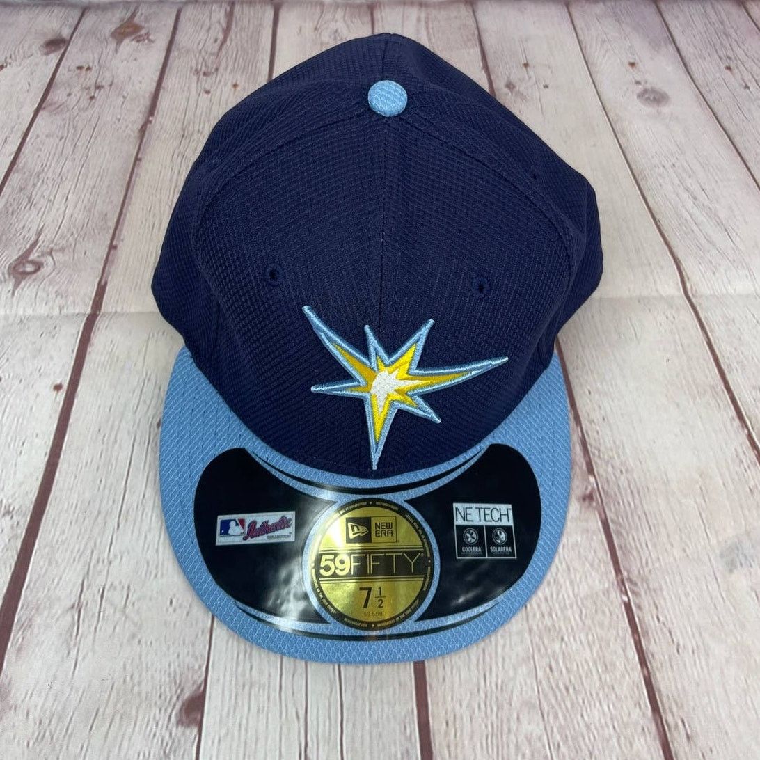 New Era New Era 59Fifty MLB Diamond Tampa Bay Rays Cap Size 7 1/2 Size ONE SIZE - 5 Thumbnail