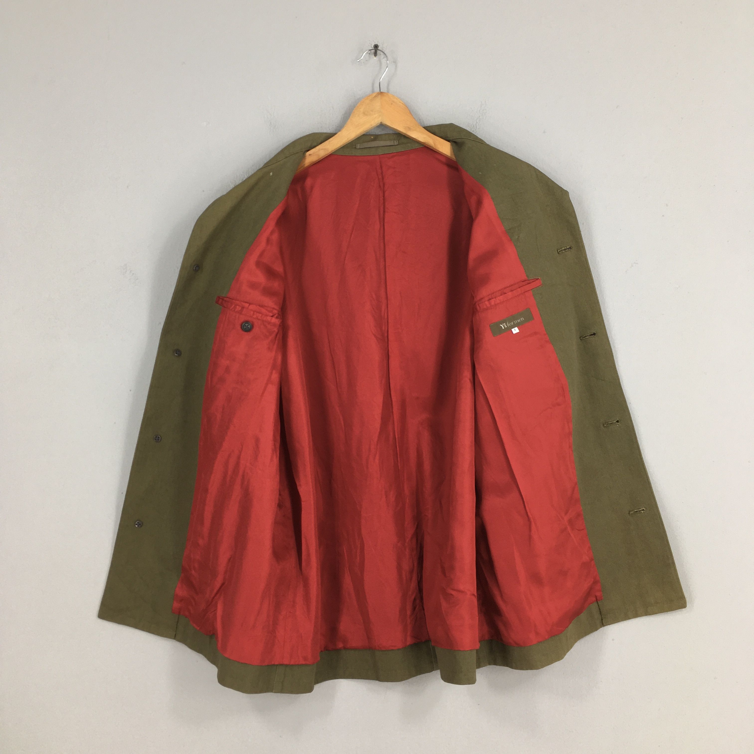 Y's for Men Vintage 2000s Ys For Men Yohji Yamamoto Cotton Jacket XL Size US XL / EU 56 / 4 - 5 Thumbnail