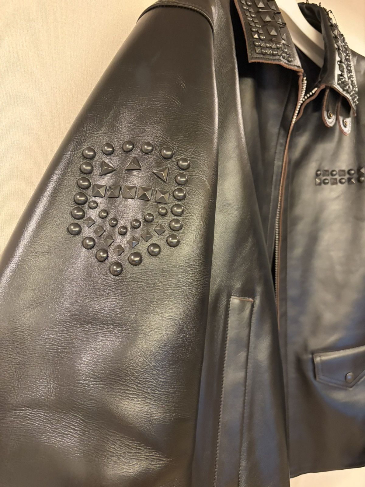 Sacai sacai Studded Leather Jacket – Ultra Limited Size 3 Size US L / EU 52-54 / 3 - 12 Thumbnail