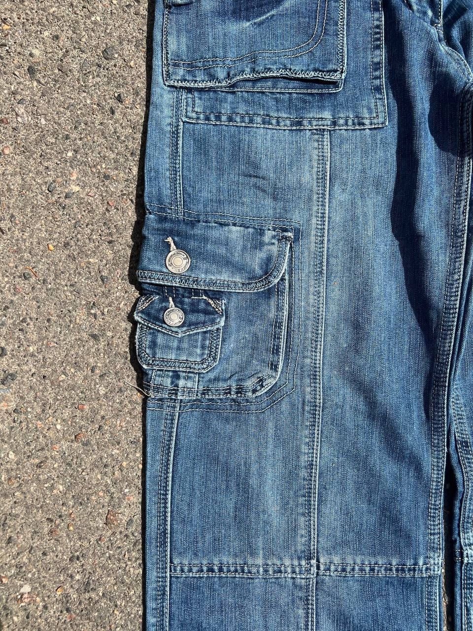 Japanese Brand × Vintage Vintage skater y2k baggy jeans Size 32" / US 10 / IT 46 - 3 Thumbnail