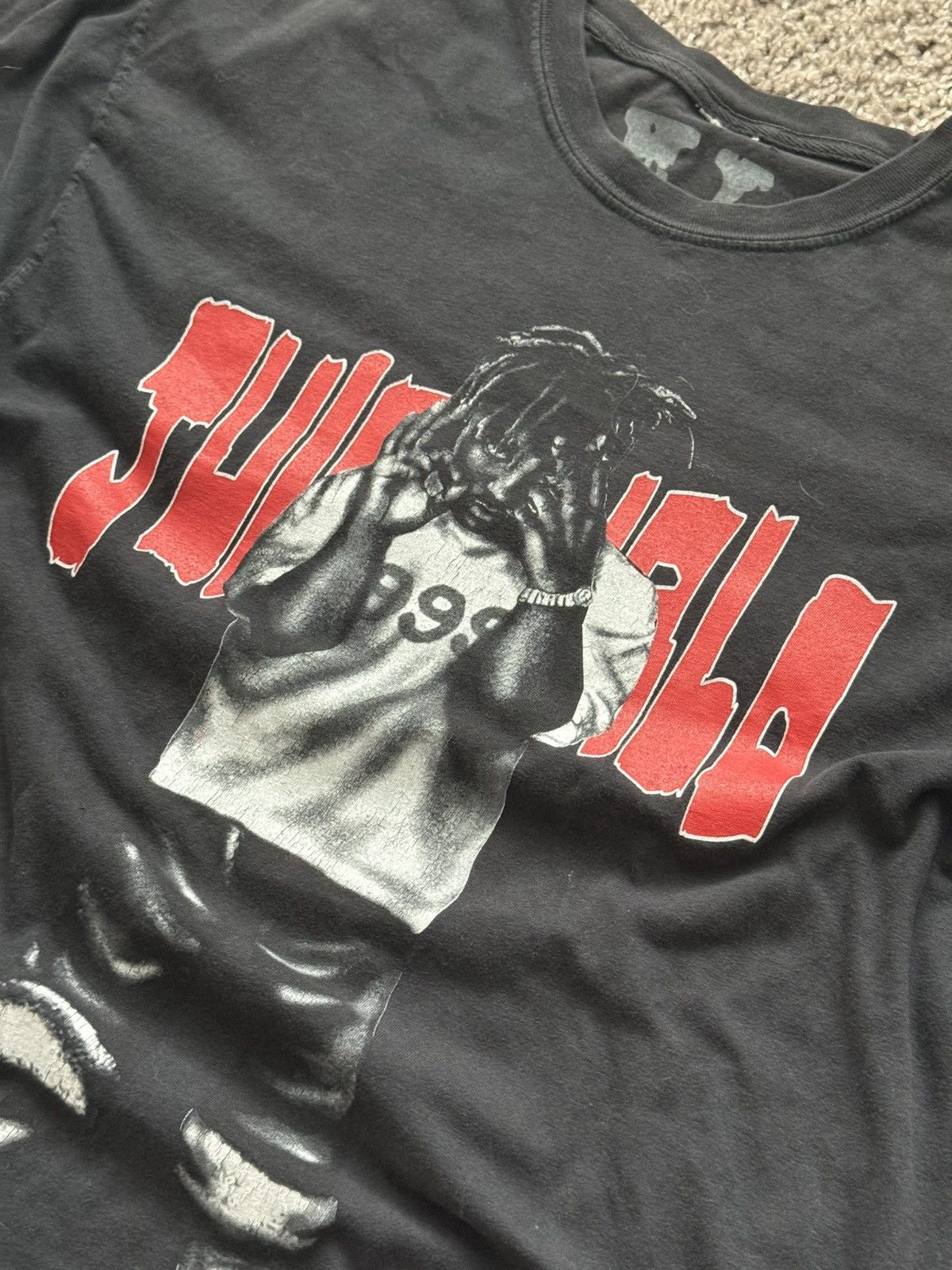 Vlone Vlone x Juice WRLD tee Size US XL / EU 56 / 4 - 3 Thumbnail