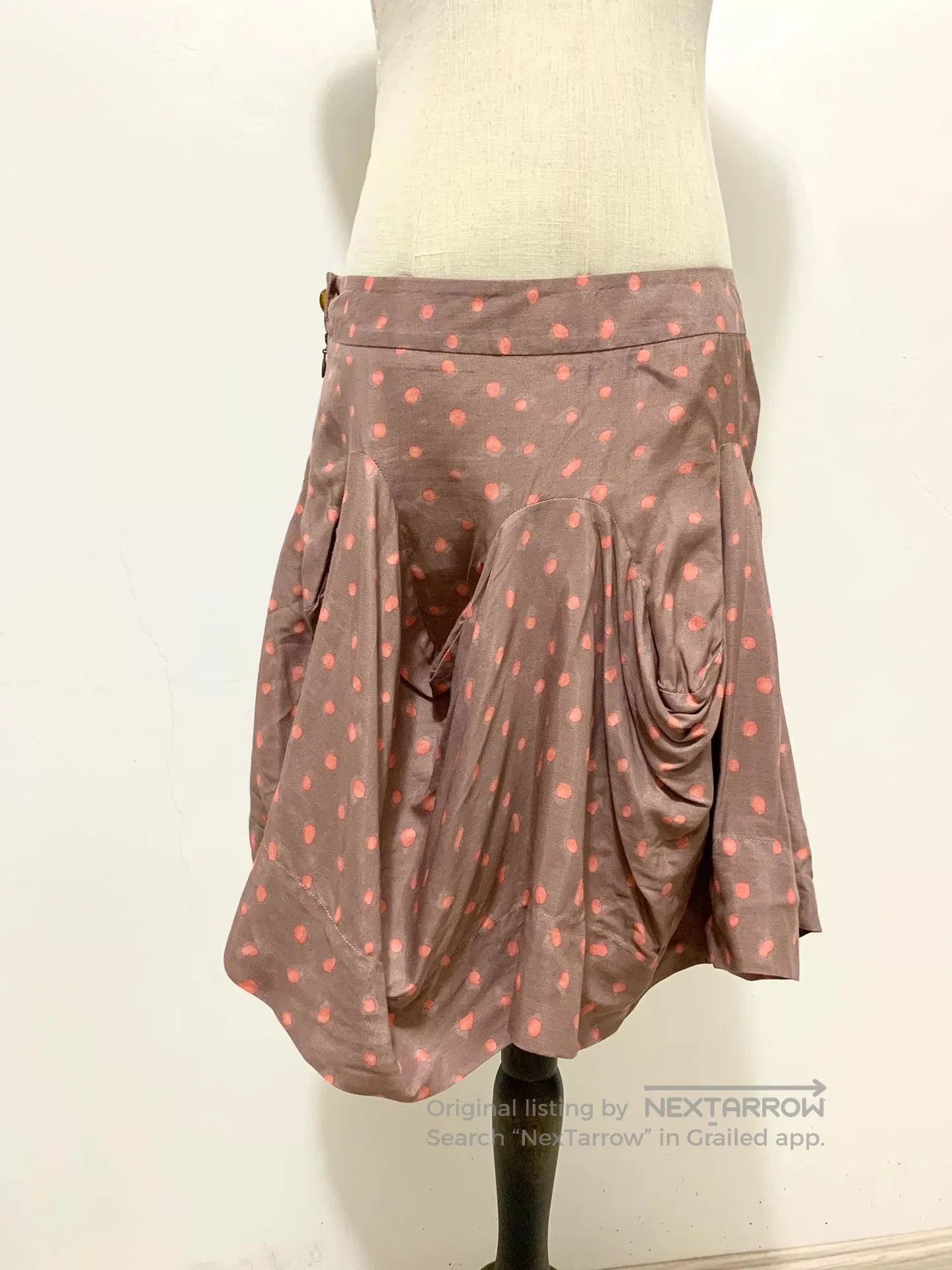 Vivienne Westwood vivienne westwood orange polka dot skirt. Size 41" - 1 Thumbnail