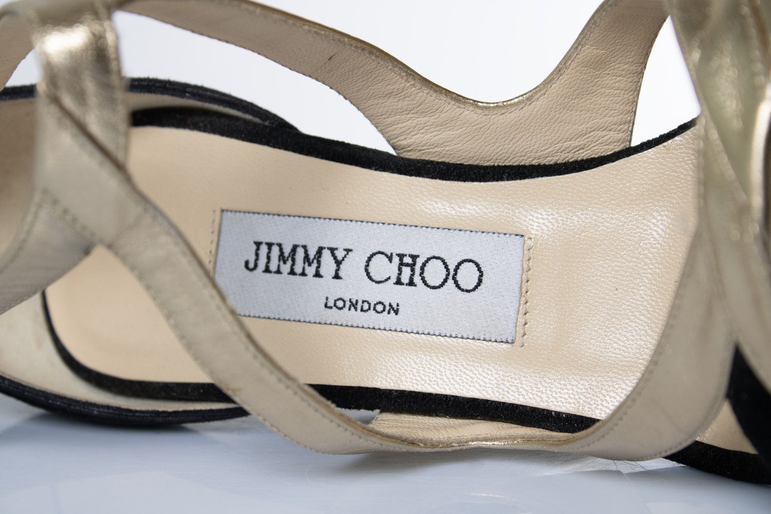 Jimmy Choo Jimmy Choo, suede and leather sandals Size US 6 / IT 36 - 8 Thumbnail